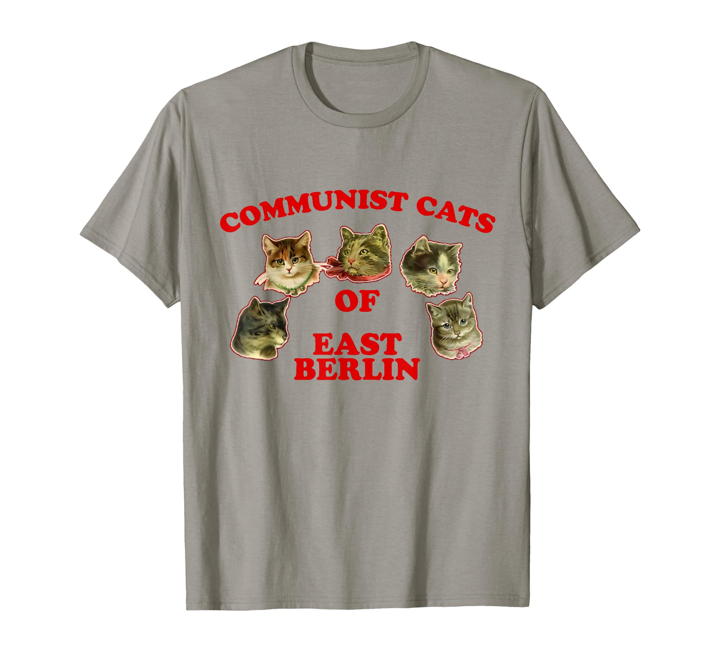 Communist Cats Of East Berlin funny saying T-Shirt