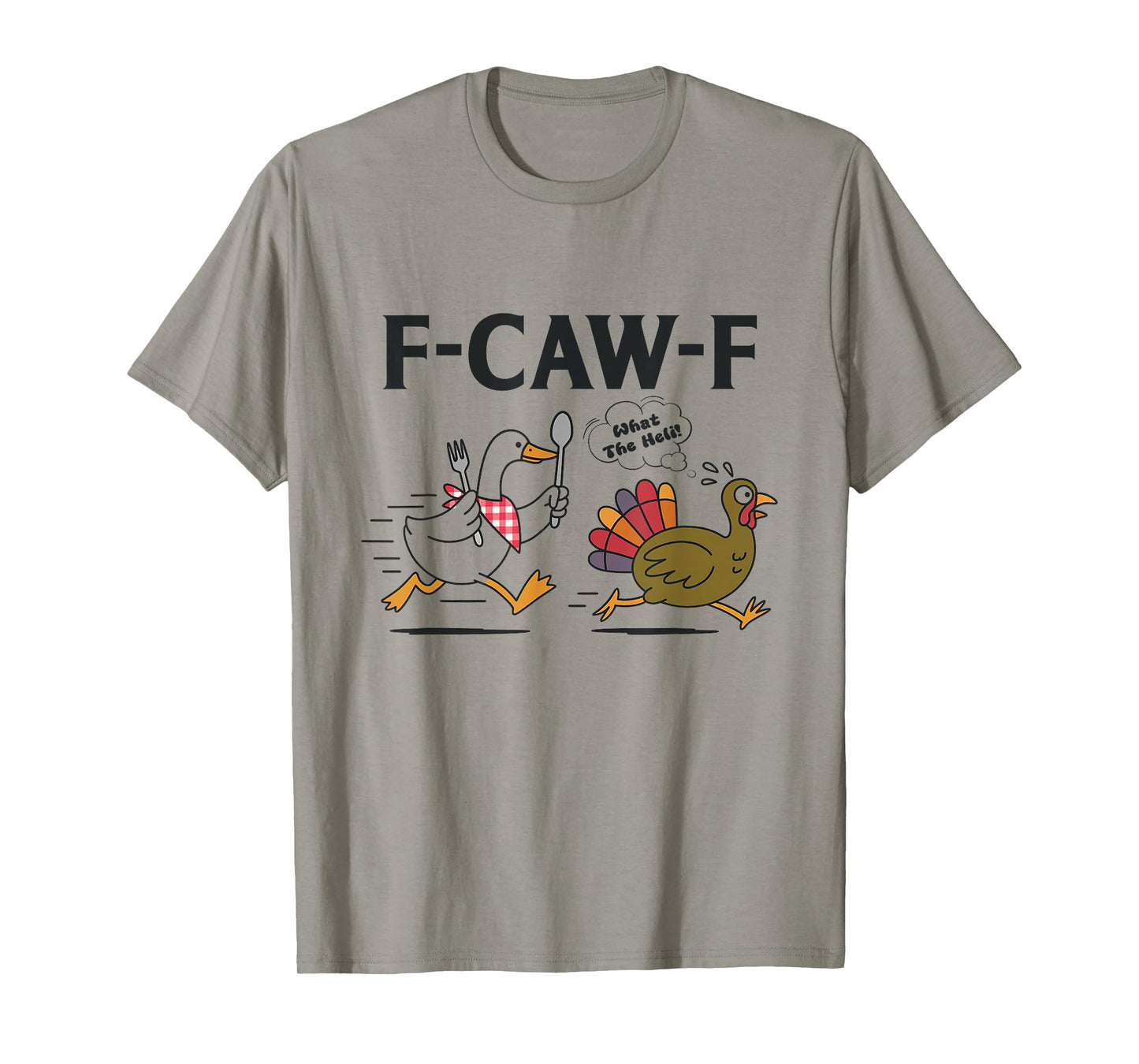 Funny Chicken F-CAW-F What The Heli Poultry Humor T-Shirt