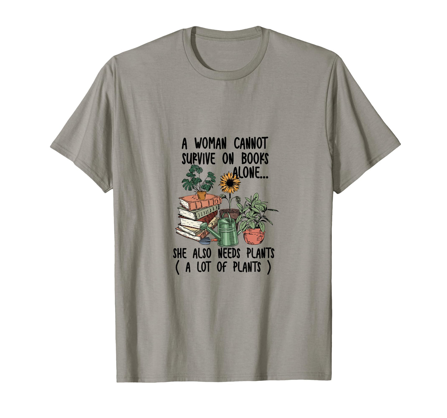 Garden, Gardening, Nature, Plants, Flowers, Books T-Shirt