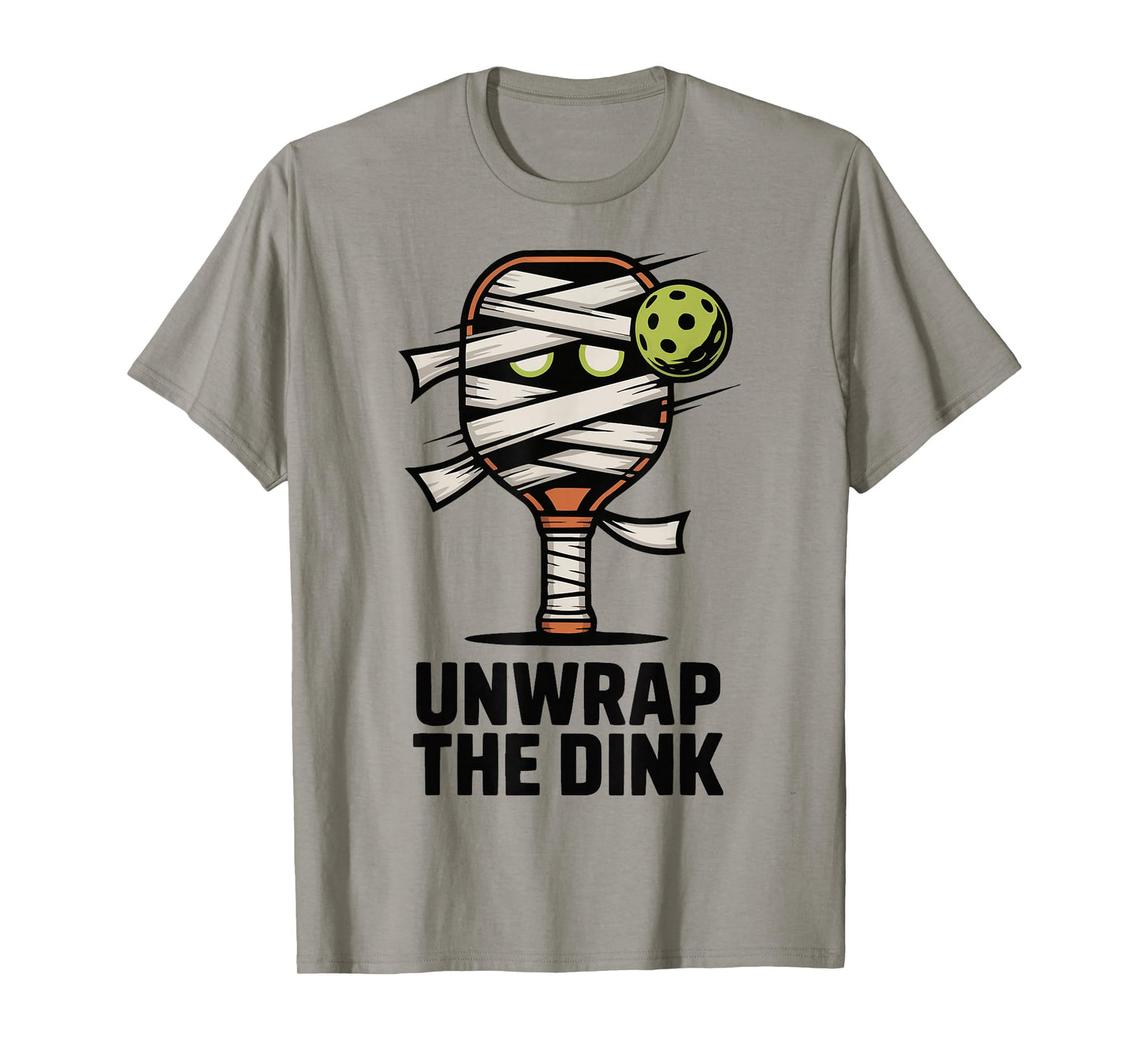 Unwrap The Dink Pickleball Halloween T-Shirt