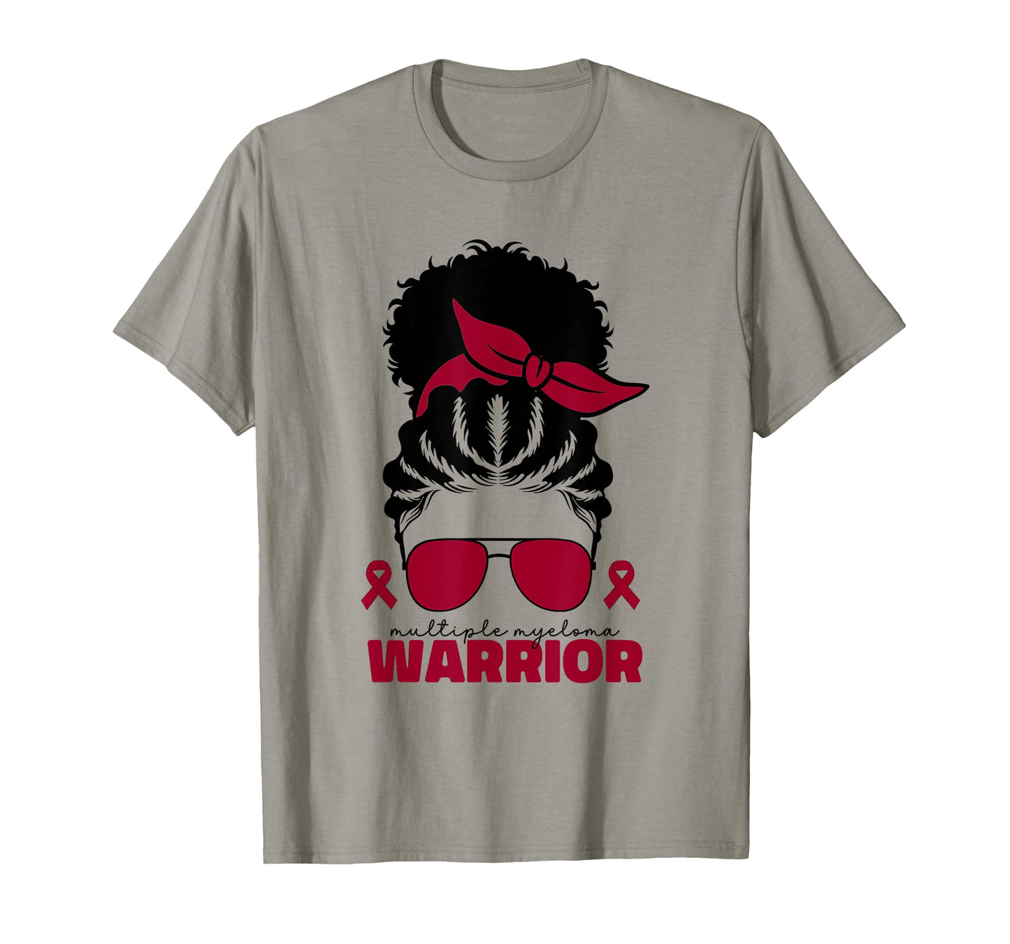 Multiple Myeloma Warrior For Women Multiple Myeloma Cancer T-Shirt