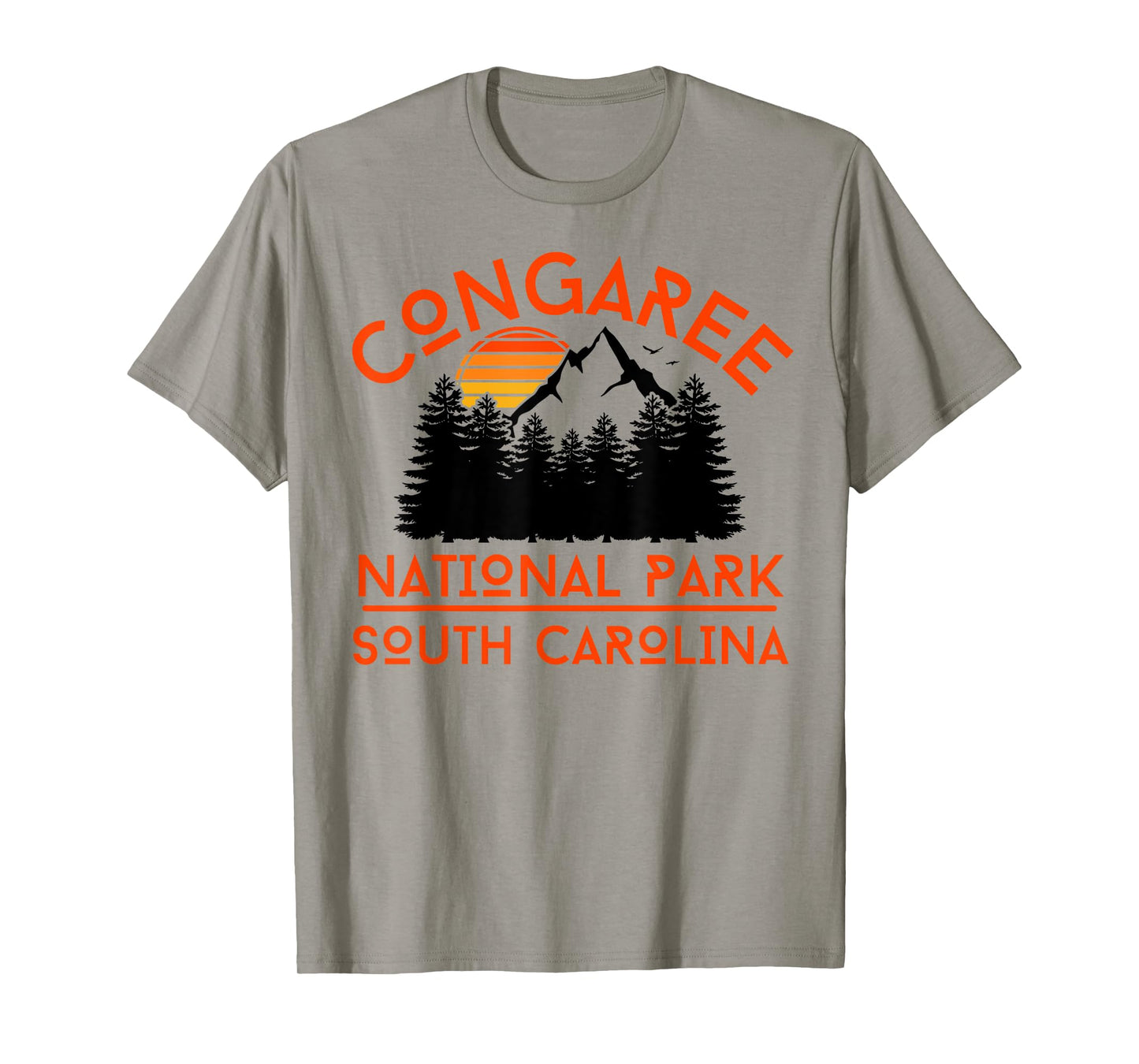 Congaree National Park South Carolina Mountains Outdoors T-Shirt