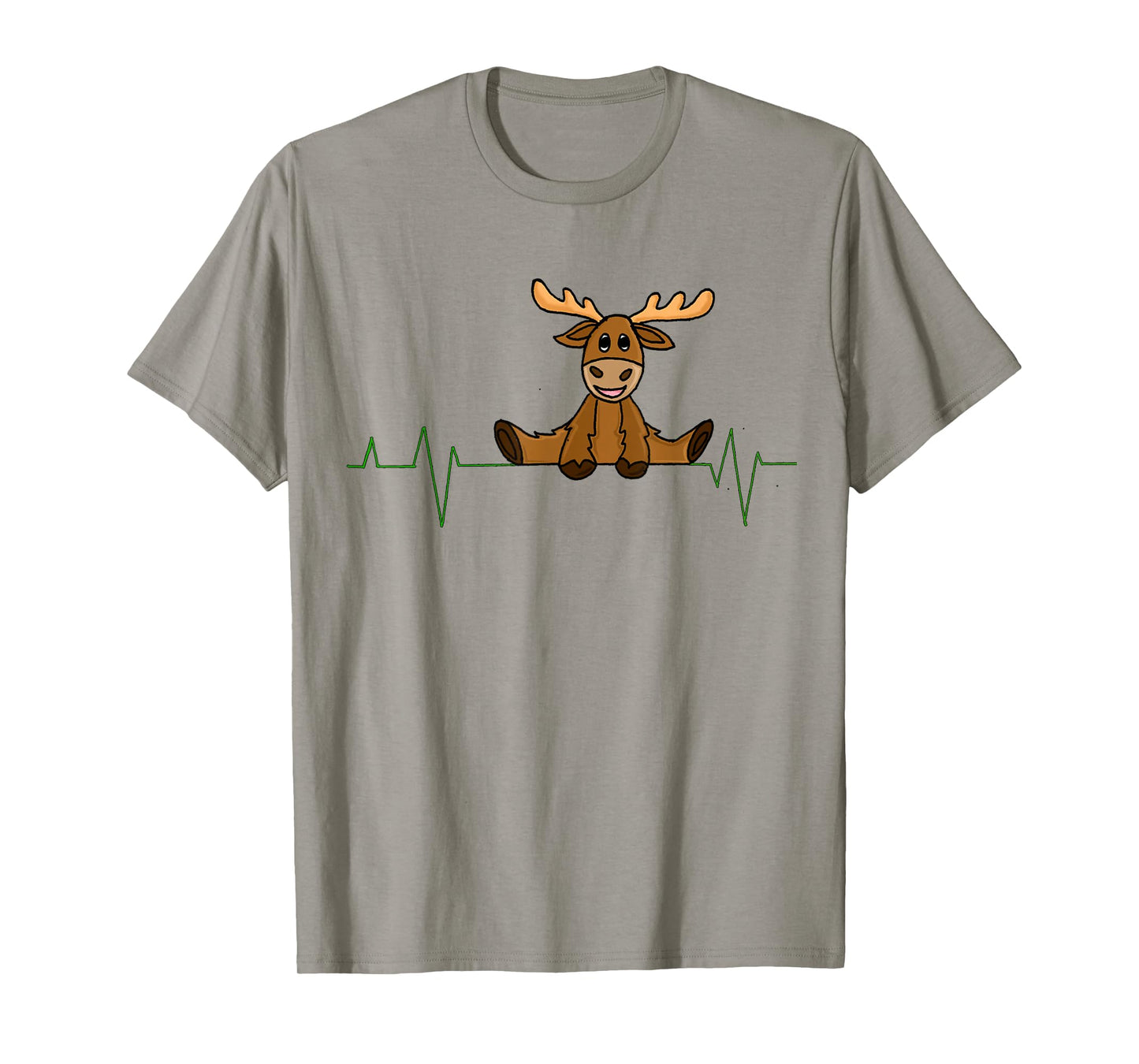 Moose Heartbeat Shirt Lover Loves Moose T-shirt T-Shirt