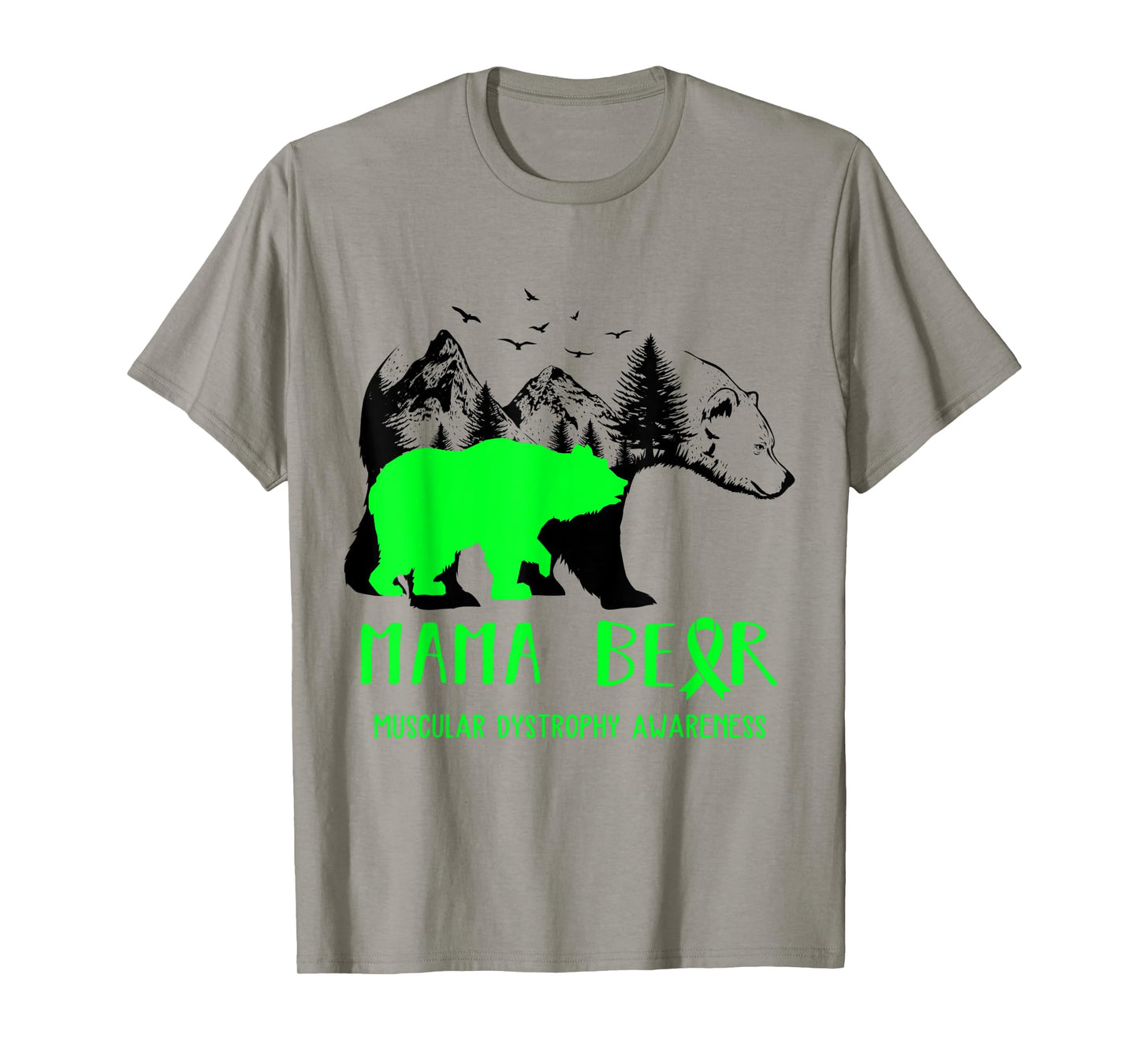 Mama Bear Muscular Dystrophy Awareness Shirt For Women Men