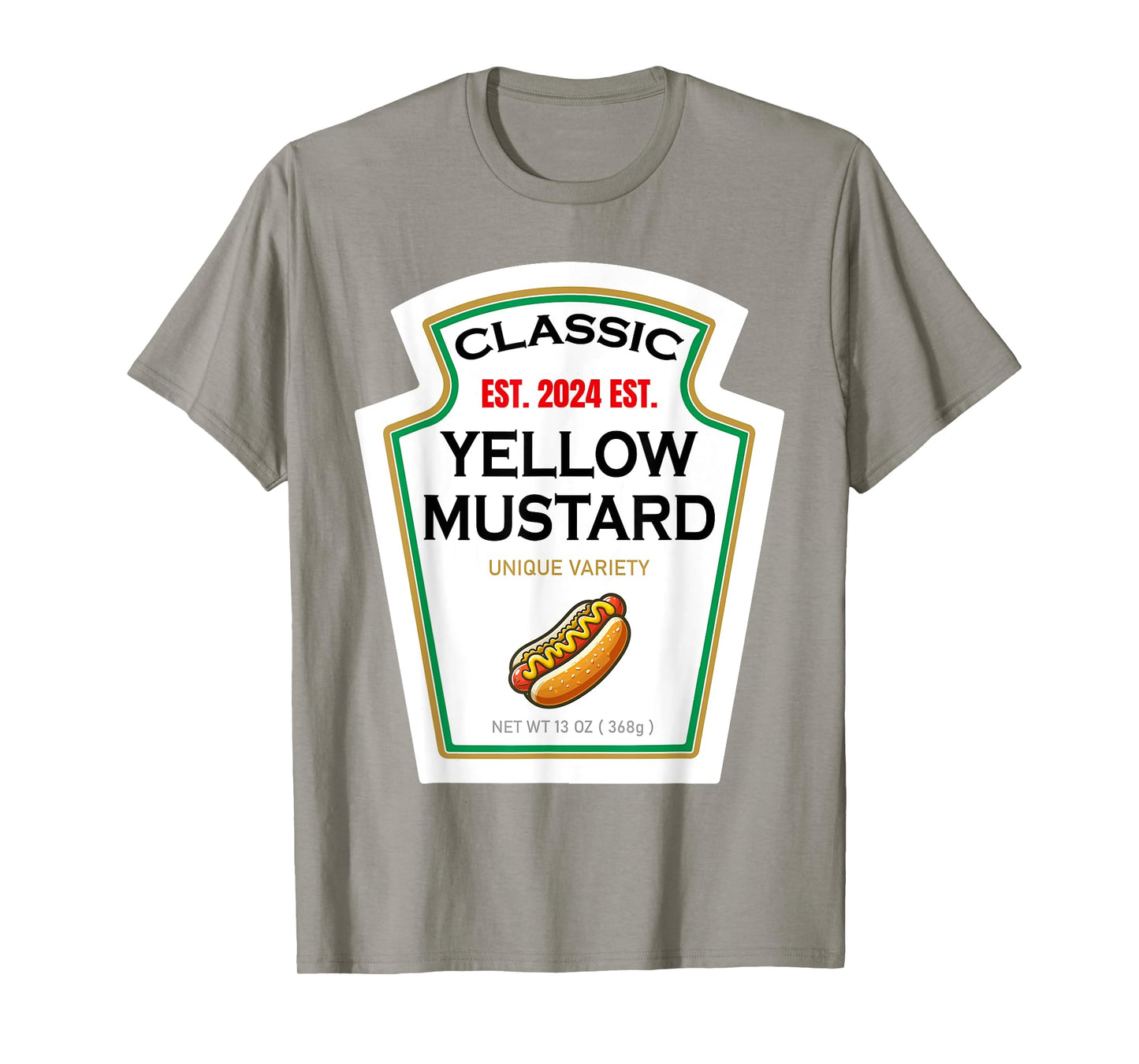 Mustard Halloween DIY Costume Family Matching Ketchup Sauce T-Shirt