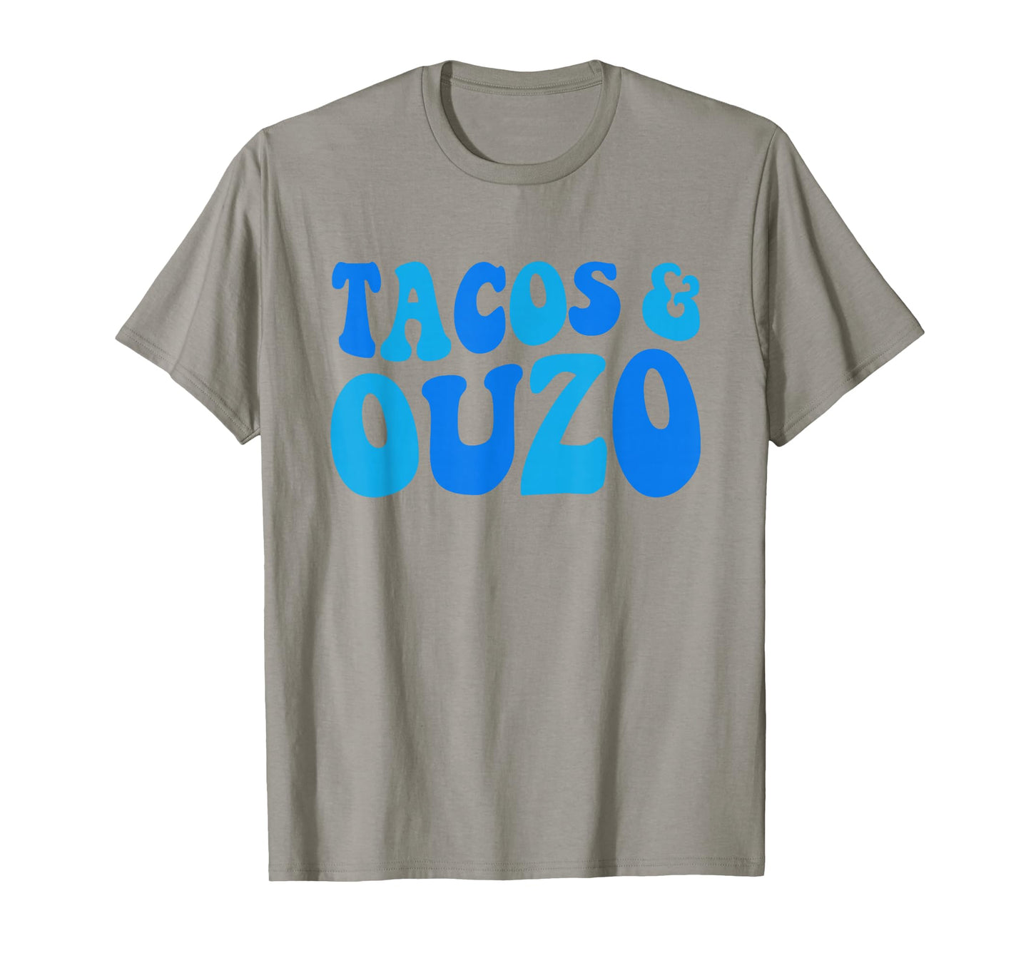 Greek Mexican Ouzo Tacos Hispanic Heritage Month Greek Party T-Shirt