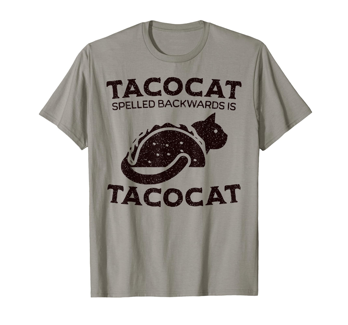 Tacocat Spelled Backward Is Tacocat Cat And Taco Lover Men Women T-Shirt