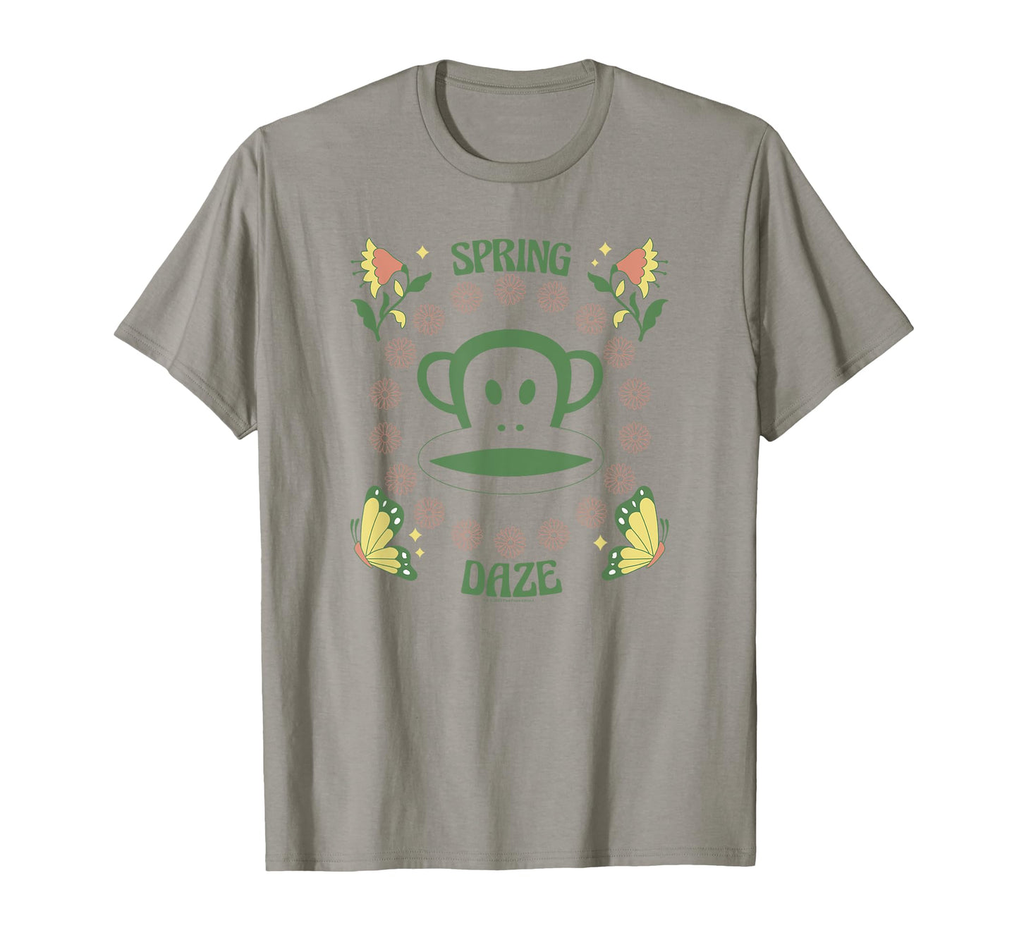 Paul Frank Spring Daze Distressed Butterfly Julius Portrait T-Shirt