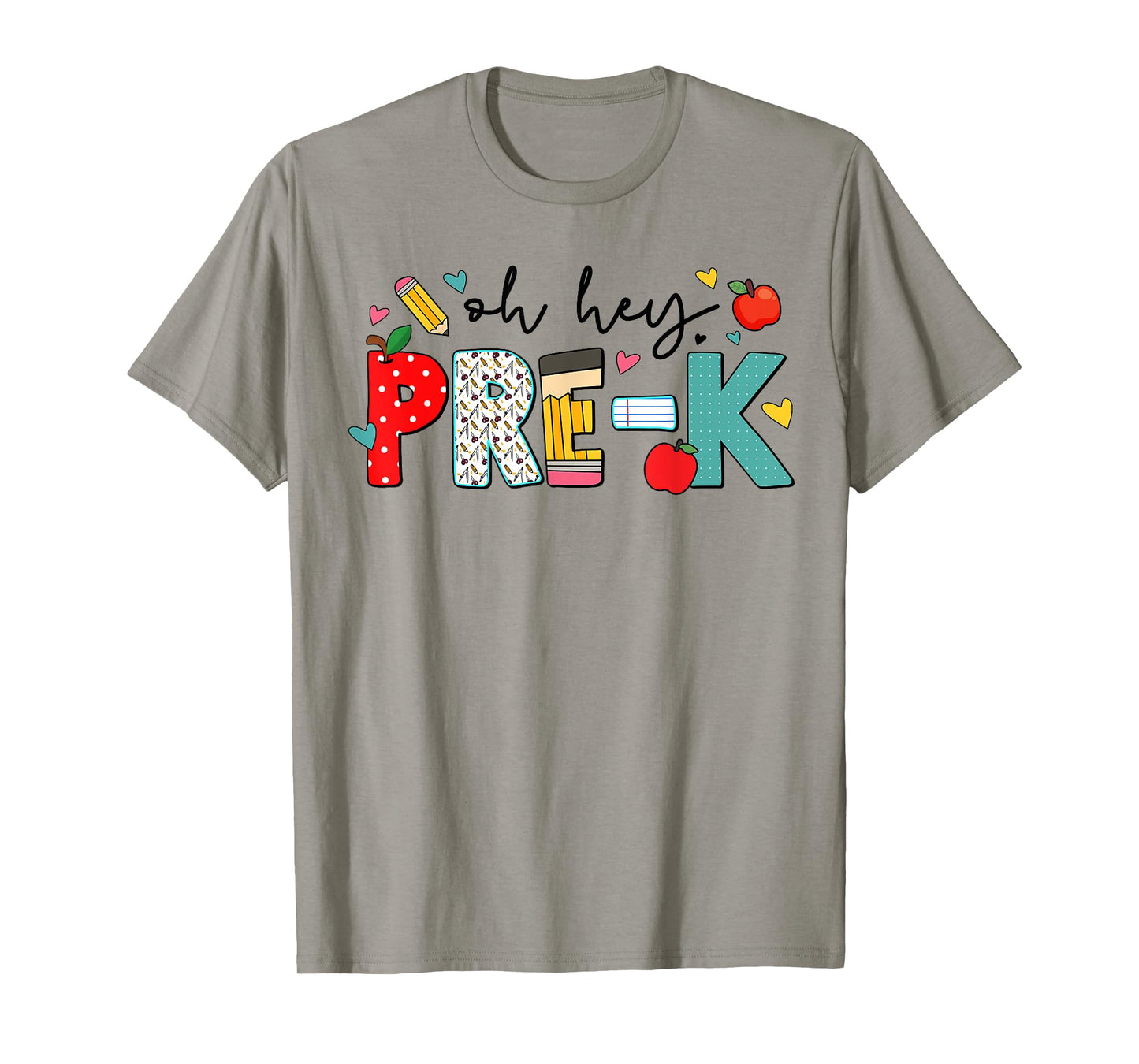 Oh Hey Pre K Preschool First Day Of School Back To School T-Shirt