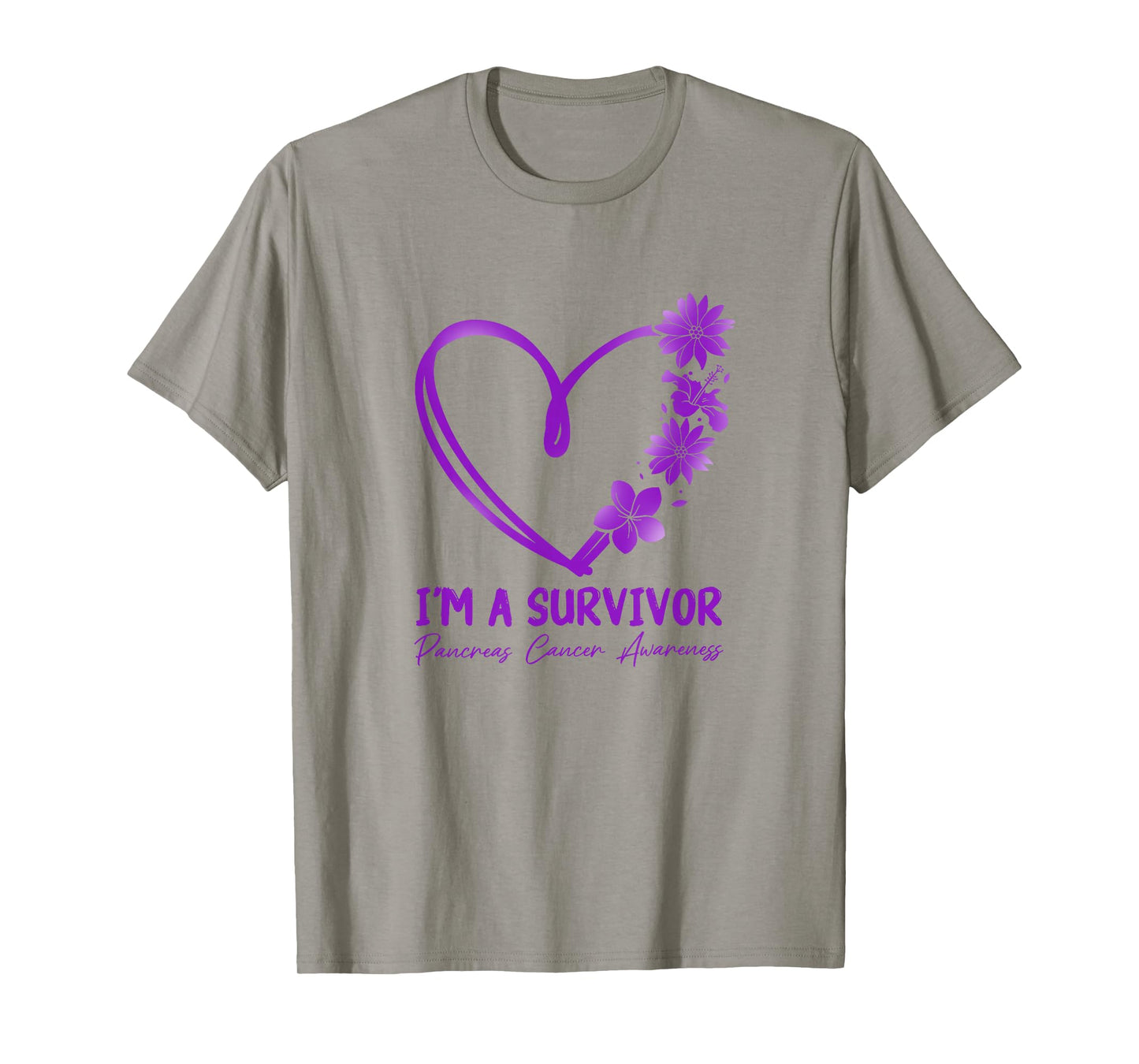 I am a Survivor. Pancreatic Cancer Awareness T-Shirt