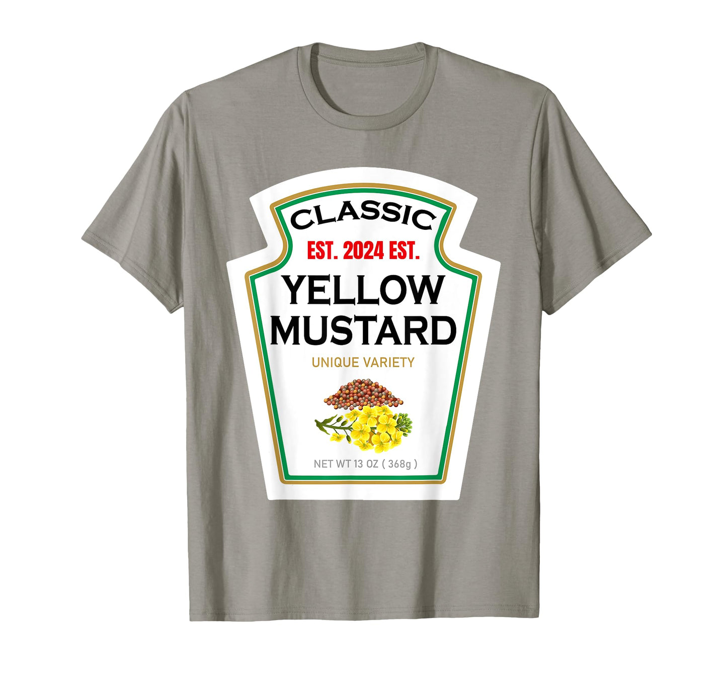 Yellow Mustard DIY Halloween Costume Couples & Group Mayo T-Shirt