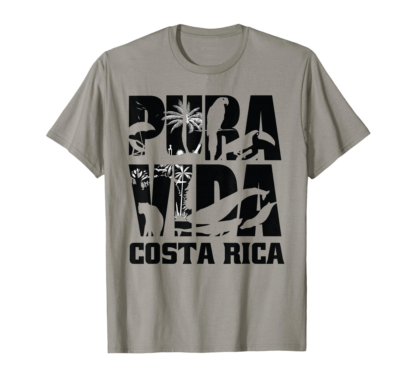 Costa Rica Pura Vida Shirt Animals Nature Pura Vida T-Shirt