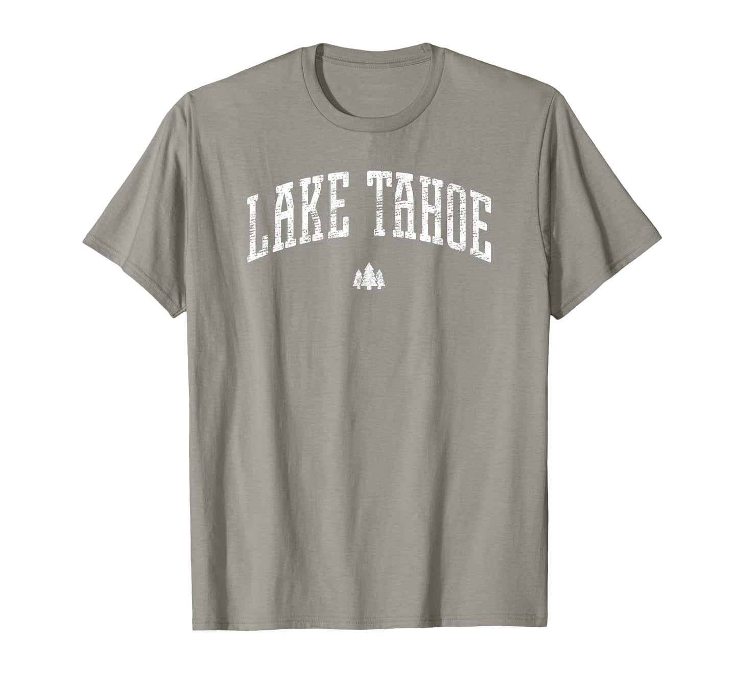 Lake Tahoe Vintage Tree Icon T-Shirt