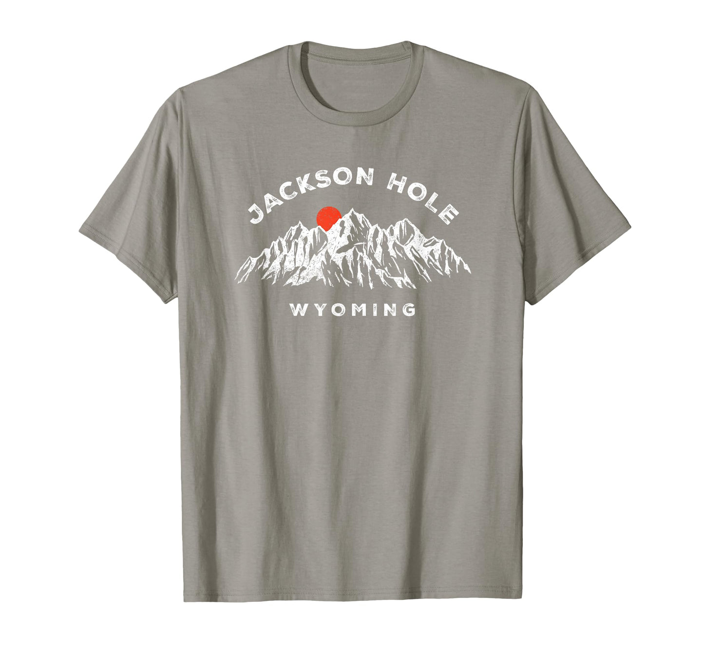 Jackson Hole Wyoming Mountains Vintage Hiking Souvenir T-Shirt