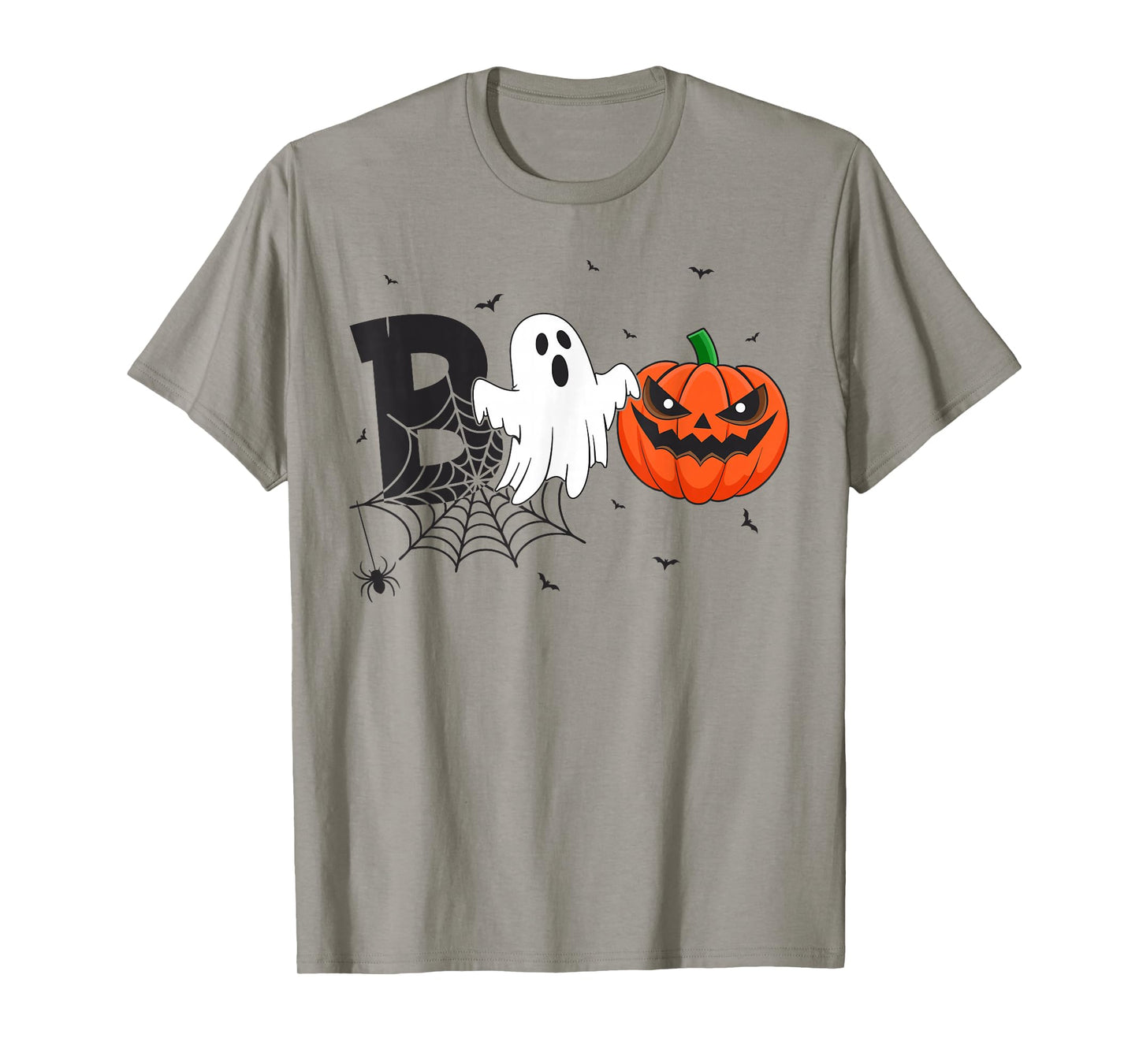 Funny Boo Halloween Costume Spooky Pumpkin Ghost Halloween T-Shirt