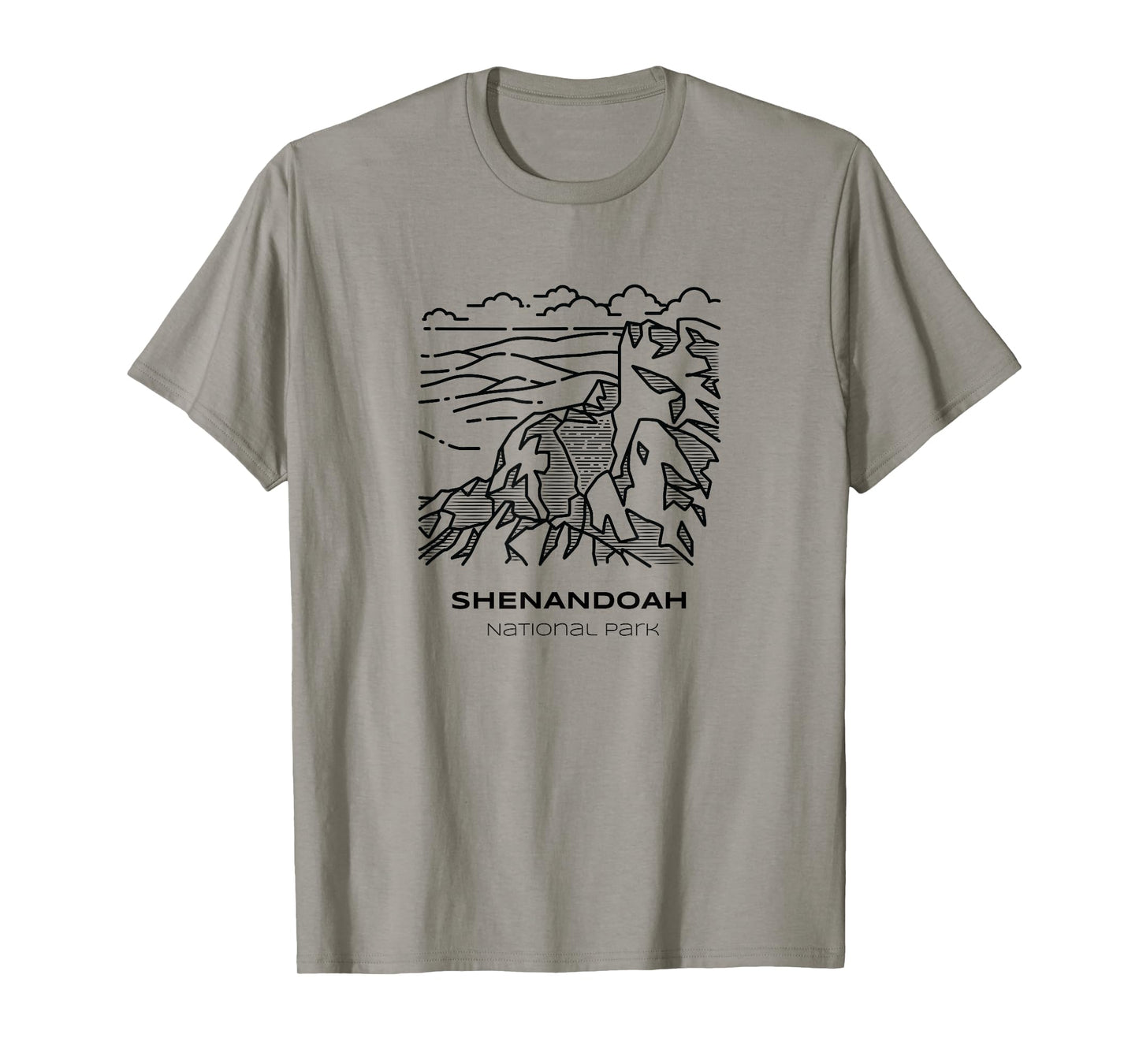 Vintage Shenandoah National Park Hike T-Shirt