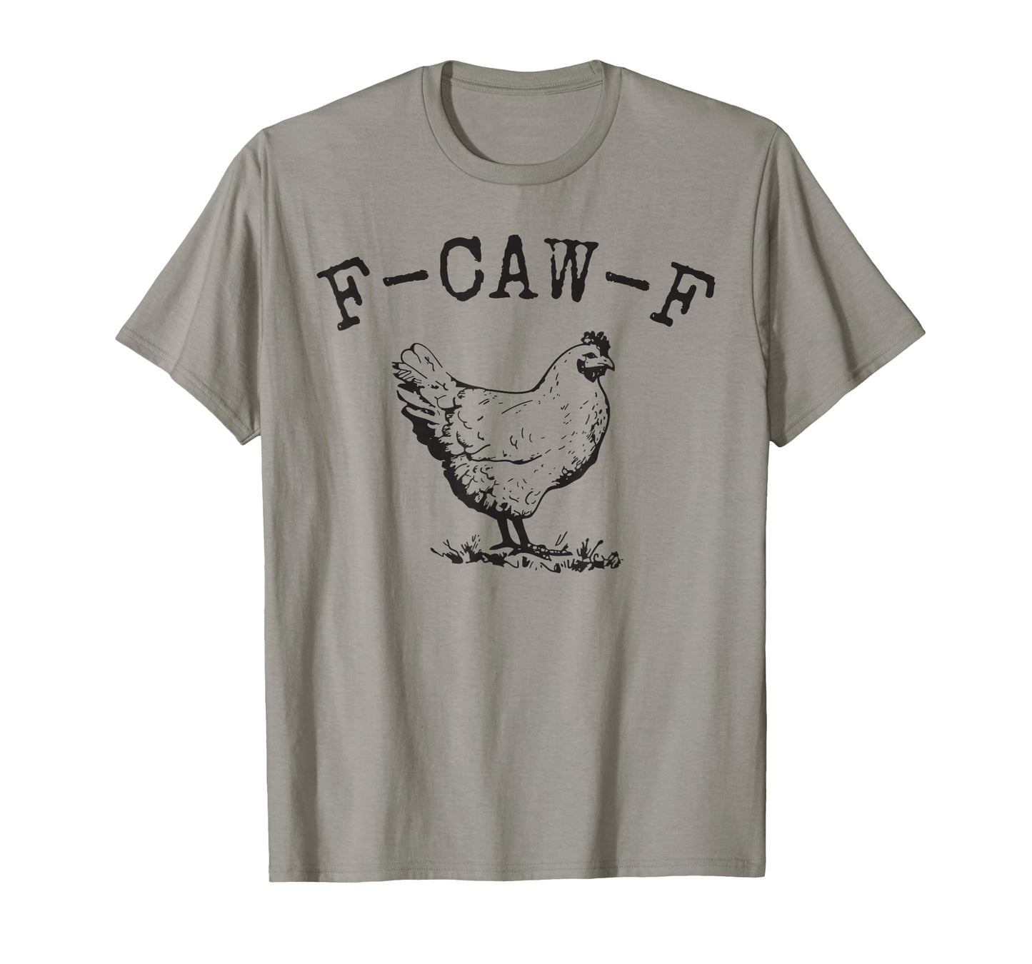 Funny F-Caw-F Chicken FCAWF Rooster Halloween Bird Crow T-Shirt