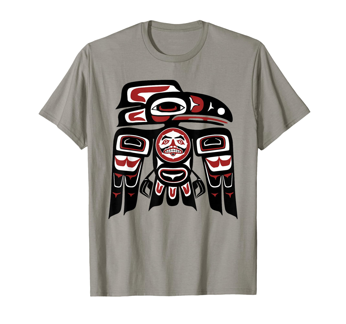 Haida Tlingit Raven Totem Native American Indigenous Pride T-Shirt