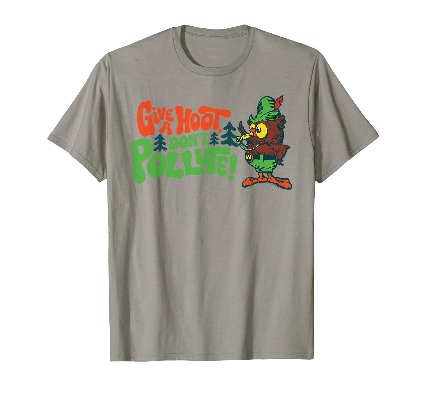 Woodsy Owl Give A Hoot Don't Pollute Classic Conservation T-Shirt