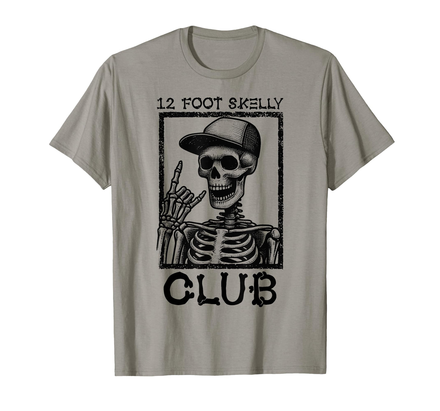 12 Foot Skelly Club - Halloween T-Shirt