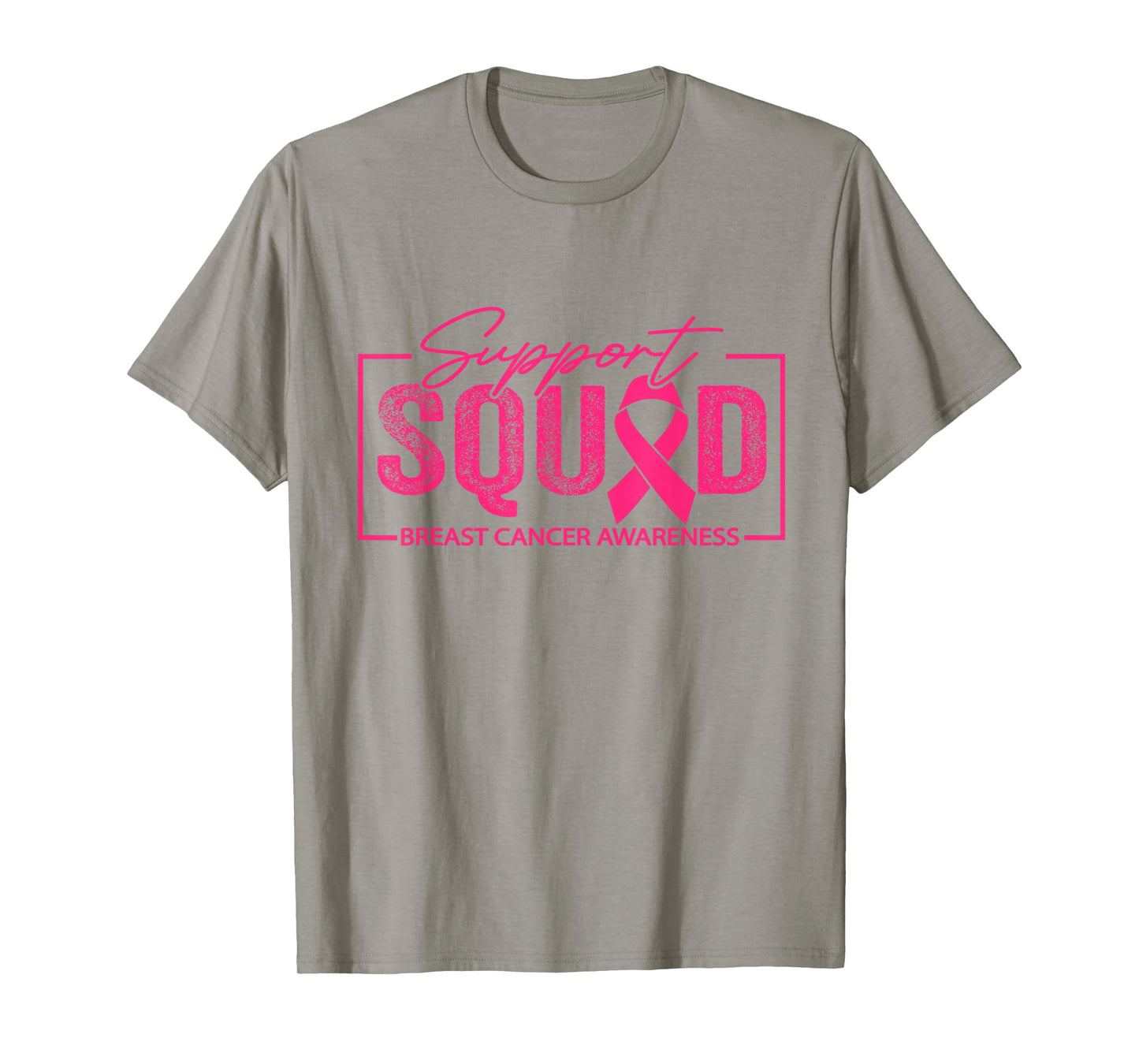 breast cancer warrior support squad breast cancer awareness T-Shirt