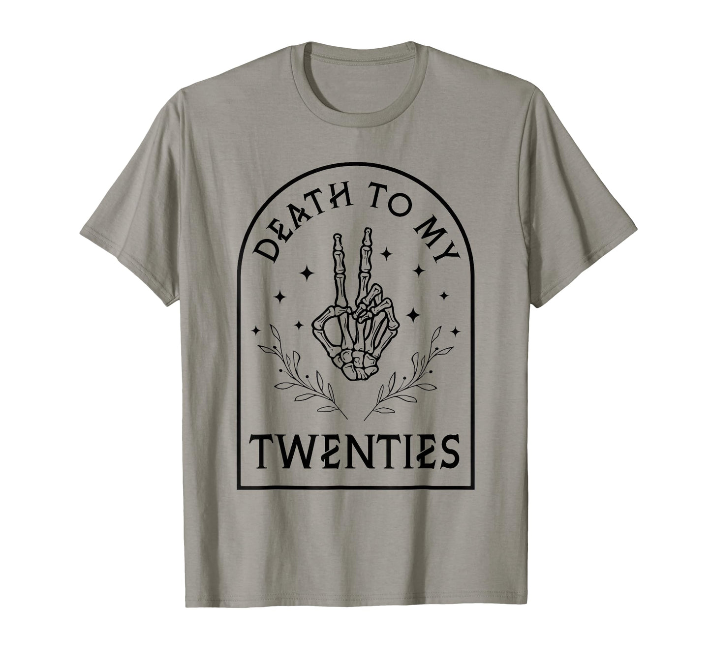 Death to My Twenties 30th Birthday Halloween 30 Years Old T-Shirt