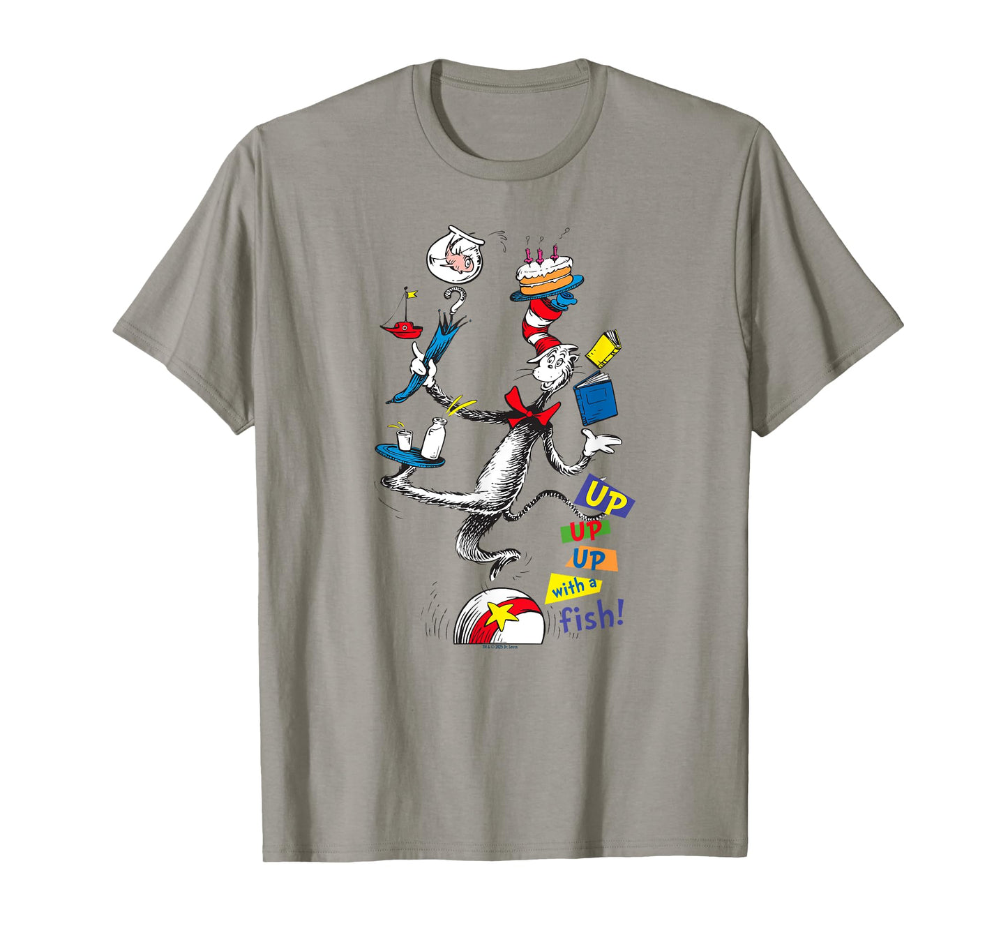 The Cat in the Hat Up Up Up - Officially Licensed T-Shirt