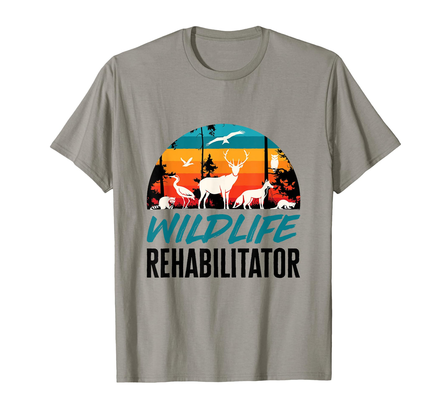 Wildlife Rehabilitator Animal Rehab Rehabilitation Rescue T-Shirt