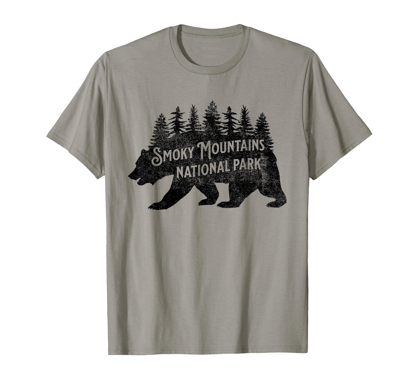 Great Smoky Mountains Tennessee Nature Bear Hiking Outdoors T-Shirt