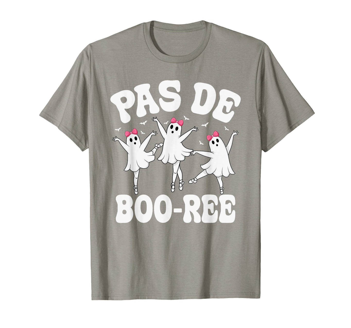 Pas De Boo-Ree Ballet Dancer Boo Ghost Halloween Dancing T-Shirt