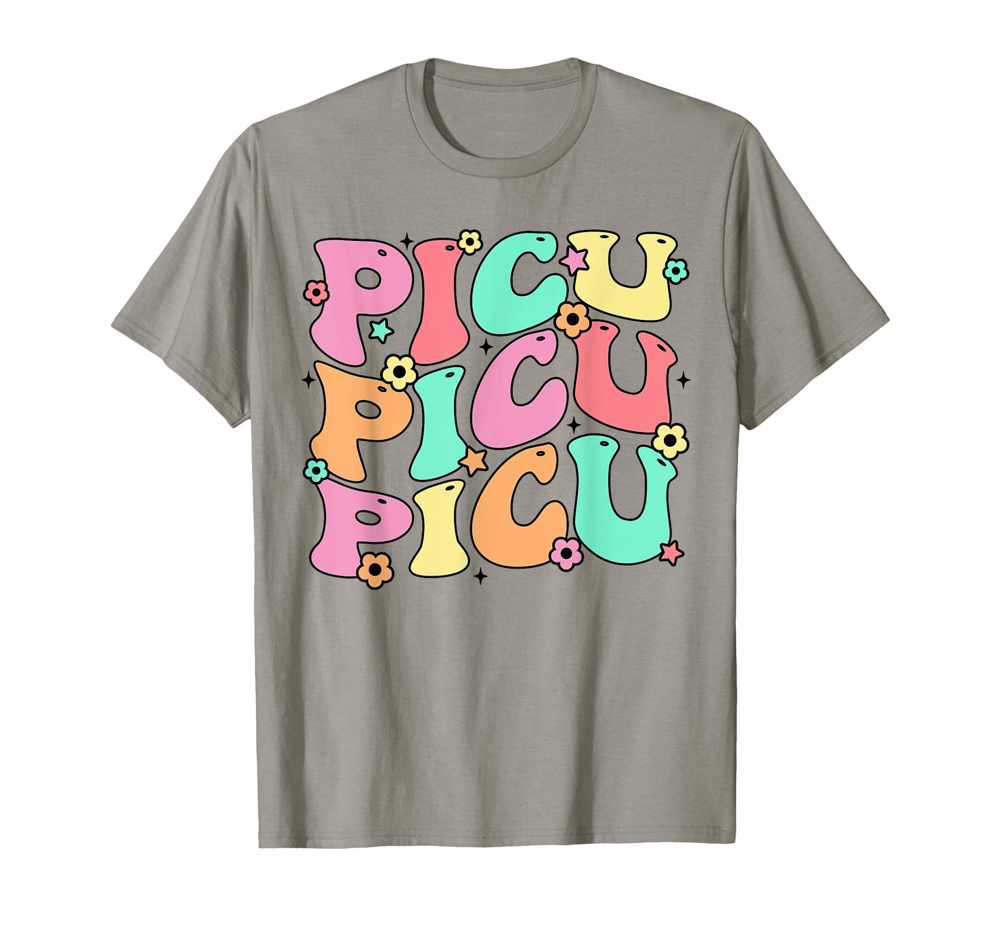 PICU Nurse Shirt Pediatric Intensive Care Unit Nurse T-Shirt