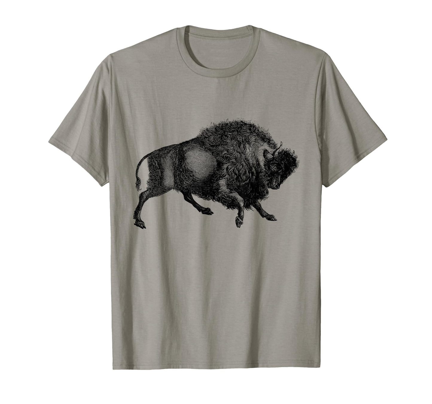 Buffalo T Shirt American Bison Classic Vintage Tee T-Shirt