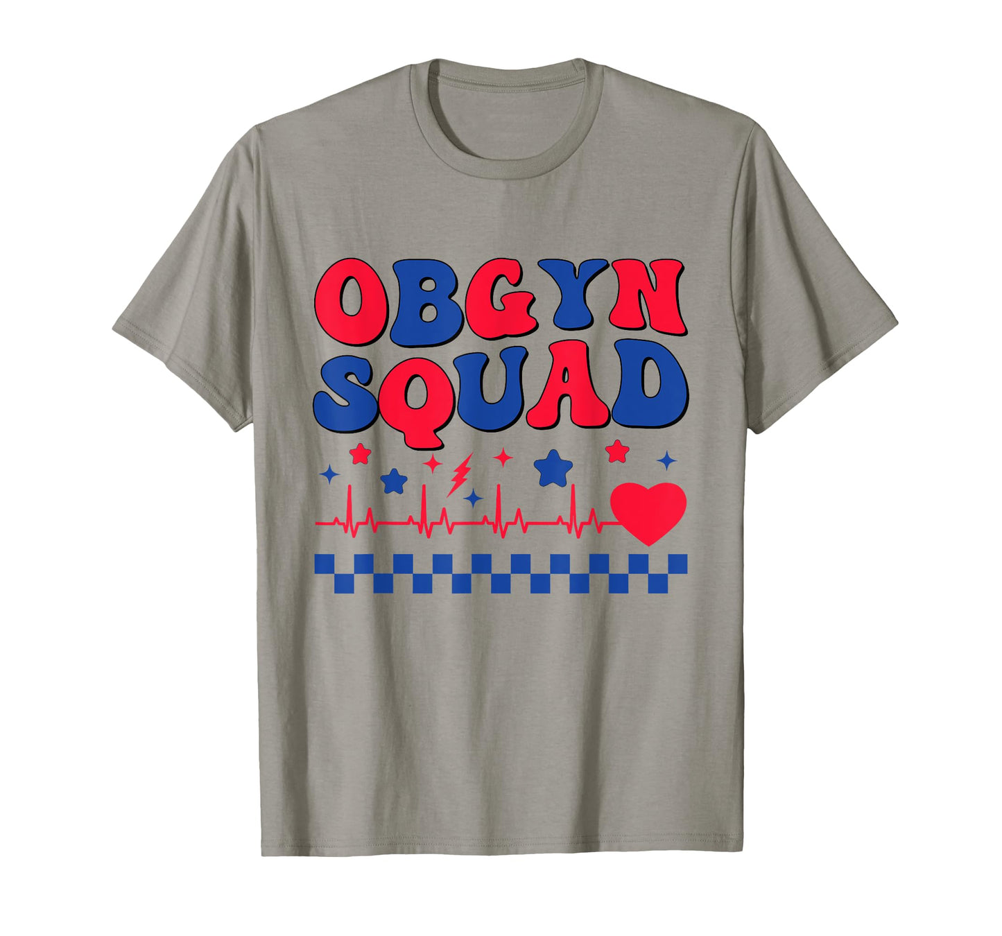 OBGYN Squad Obstetrician Gynecologist Nurse 4th Of July T-Shirt