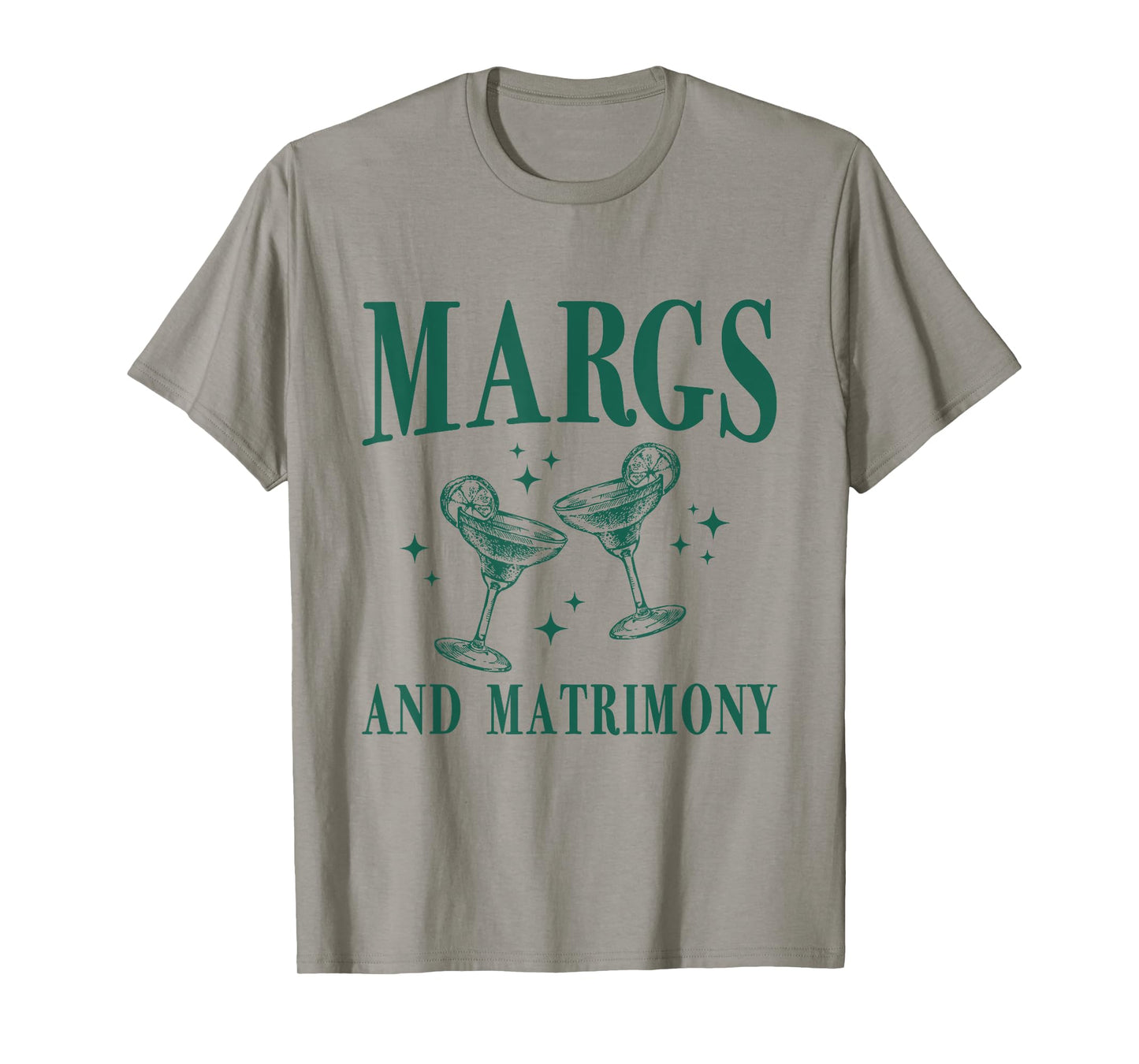 Margs and Matrimony Bachelorette Party Margarita Bach T-Shirt