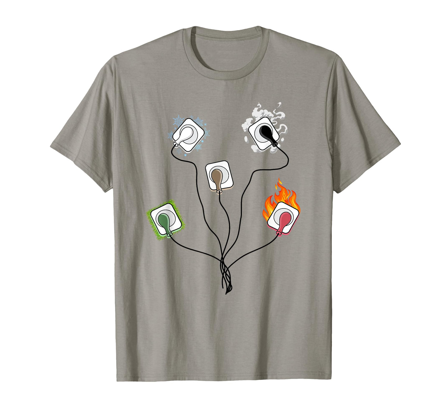 EKG Leads Cheat Sheet Funny Nursing ECG ICU Emergency T-Shirt