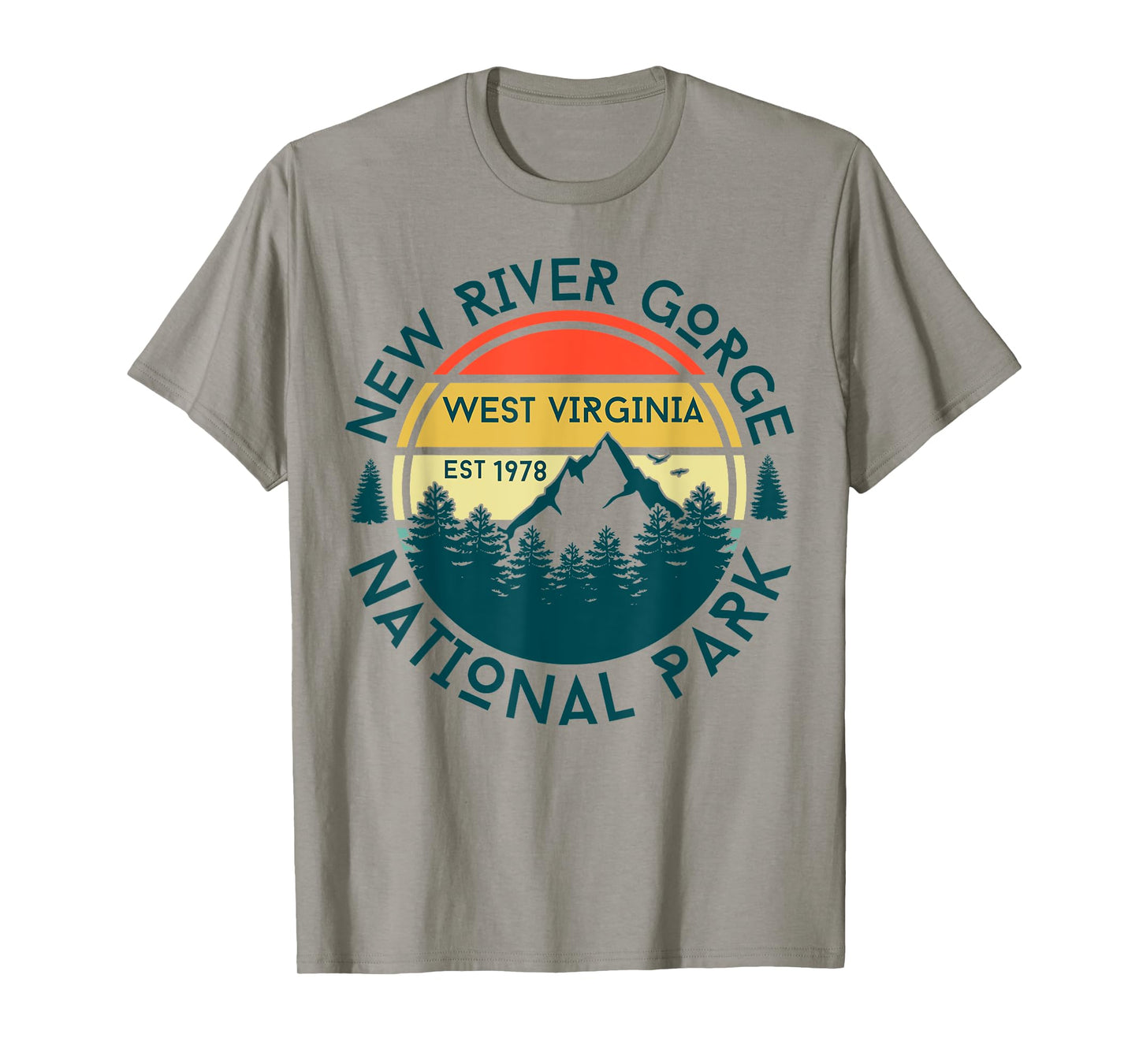 New River Gorge National Park West Virginia Hiking Outdoors T-Shirt