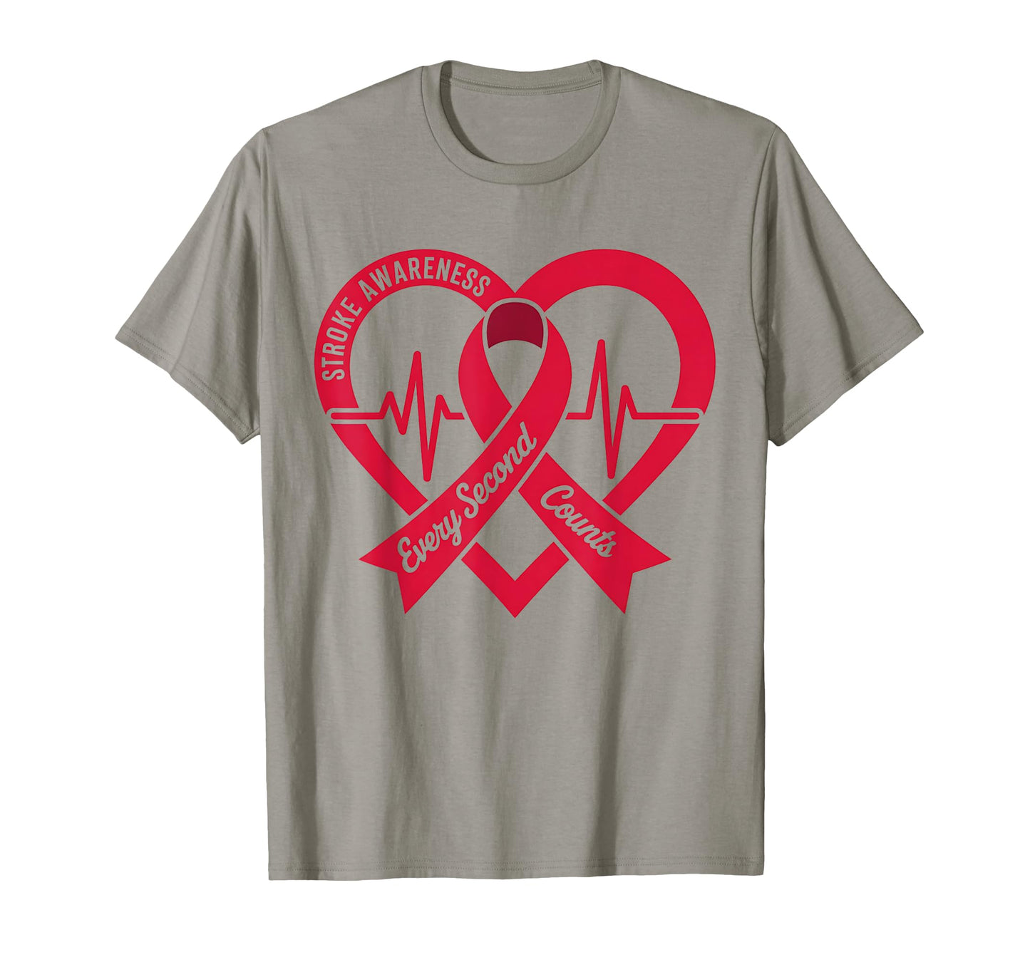 Stroke Awareness Heart Stroke Survivor Warrior Brain Attack T-Shirt