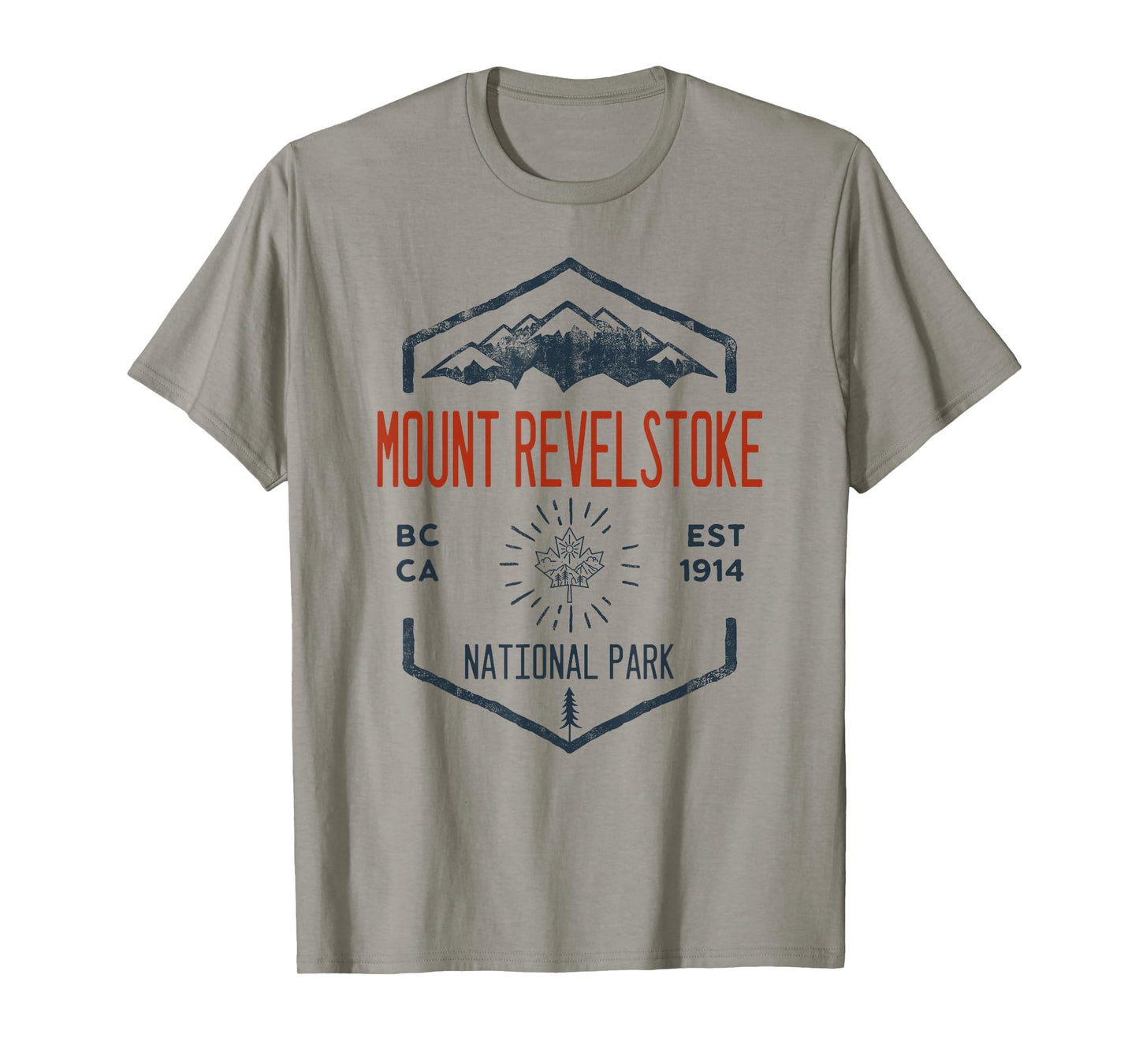 Mount Revelstoke National Park Canada Vintage T-Shirt