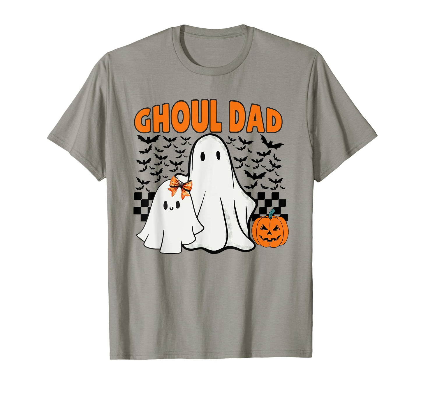 Ghoul Dad Halloween Ghost Spooky Season Retro Daddy T-Shirt