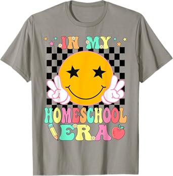 In My Homeschool Era Teacher Back to School Student Kids T-Shirt