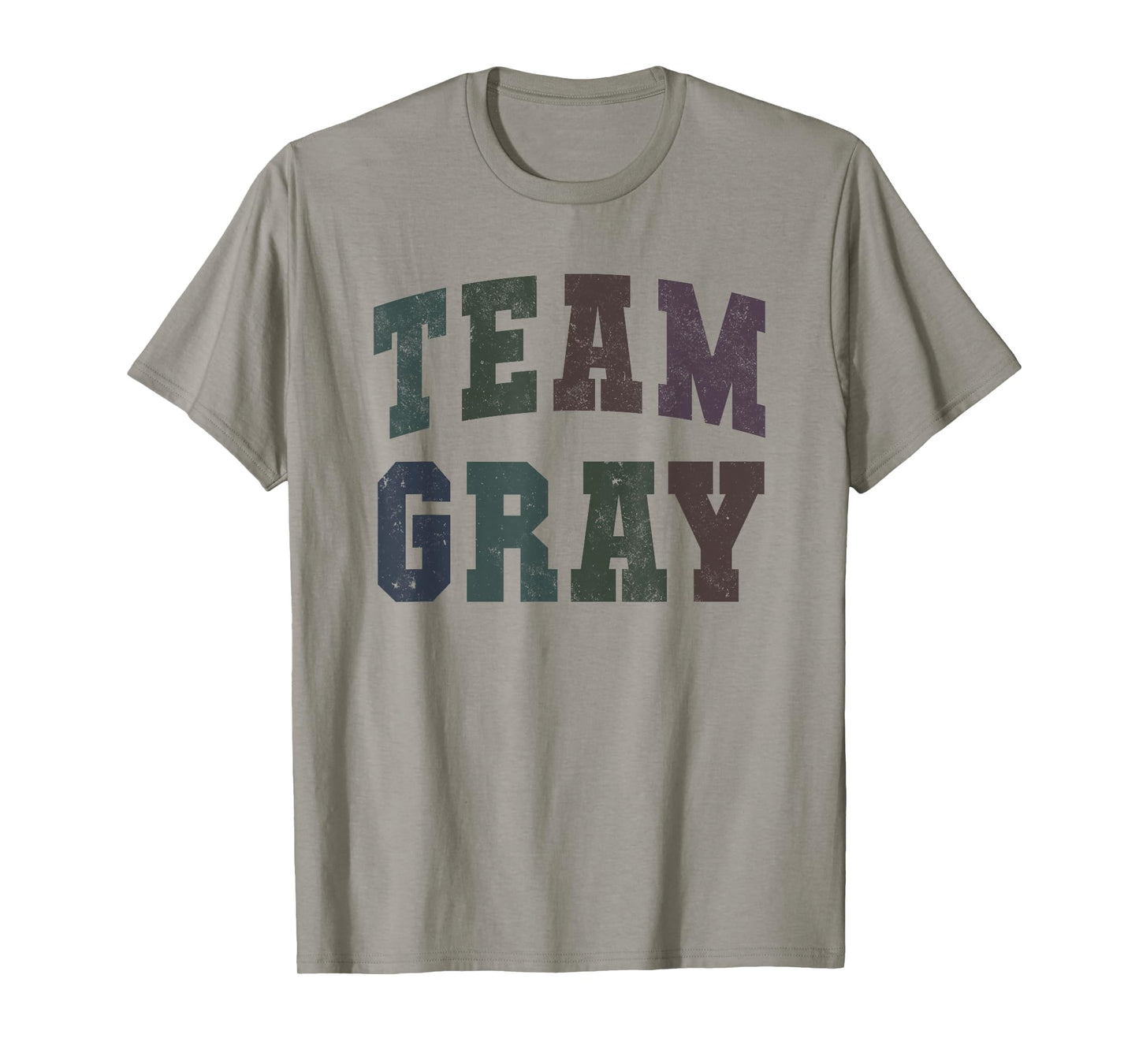 School TEAM GRAY Field Day Go Grey Spirit Summer Camp Game Men Women Kids T-Shirt