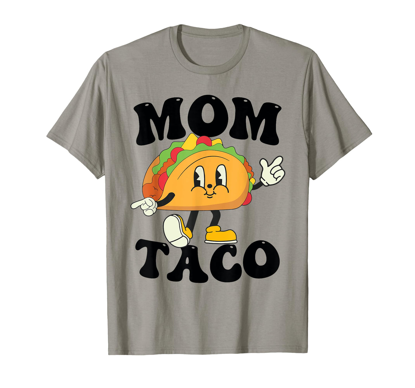 Mom of the Birthday Boy Girl Taco Mexican Birthday Family T-Shirt