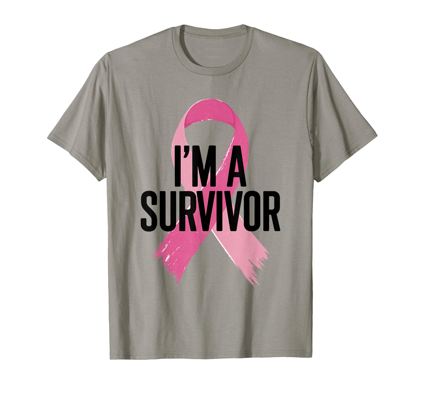 Survivor Pink Ribbon Breast Cancer Awareness T-Shirt