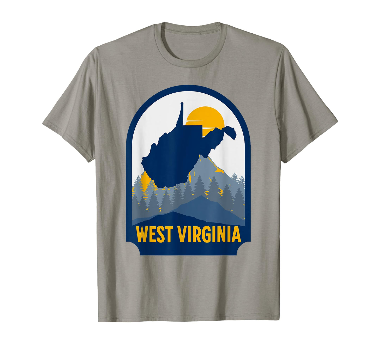 West Virginia Map Home T-Shirt