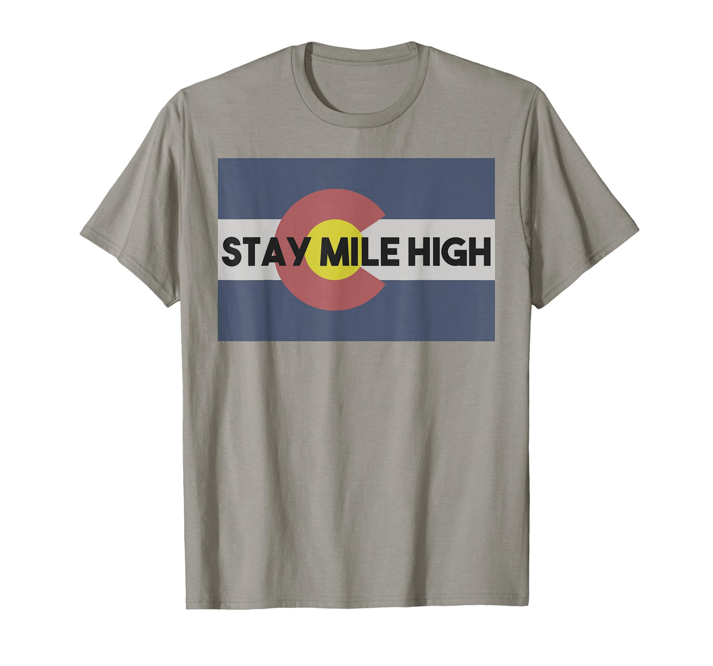 Denver Colorado Stay Mile High Colorado Day Flag State Shirt T-Shirt