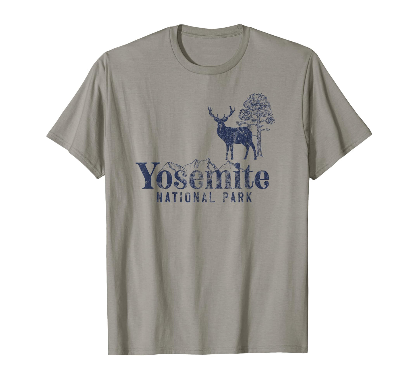 Yosemite National Park Retro Style Vintage - California T-Shirt