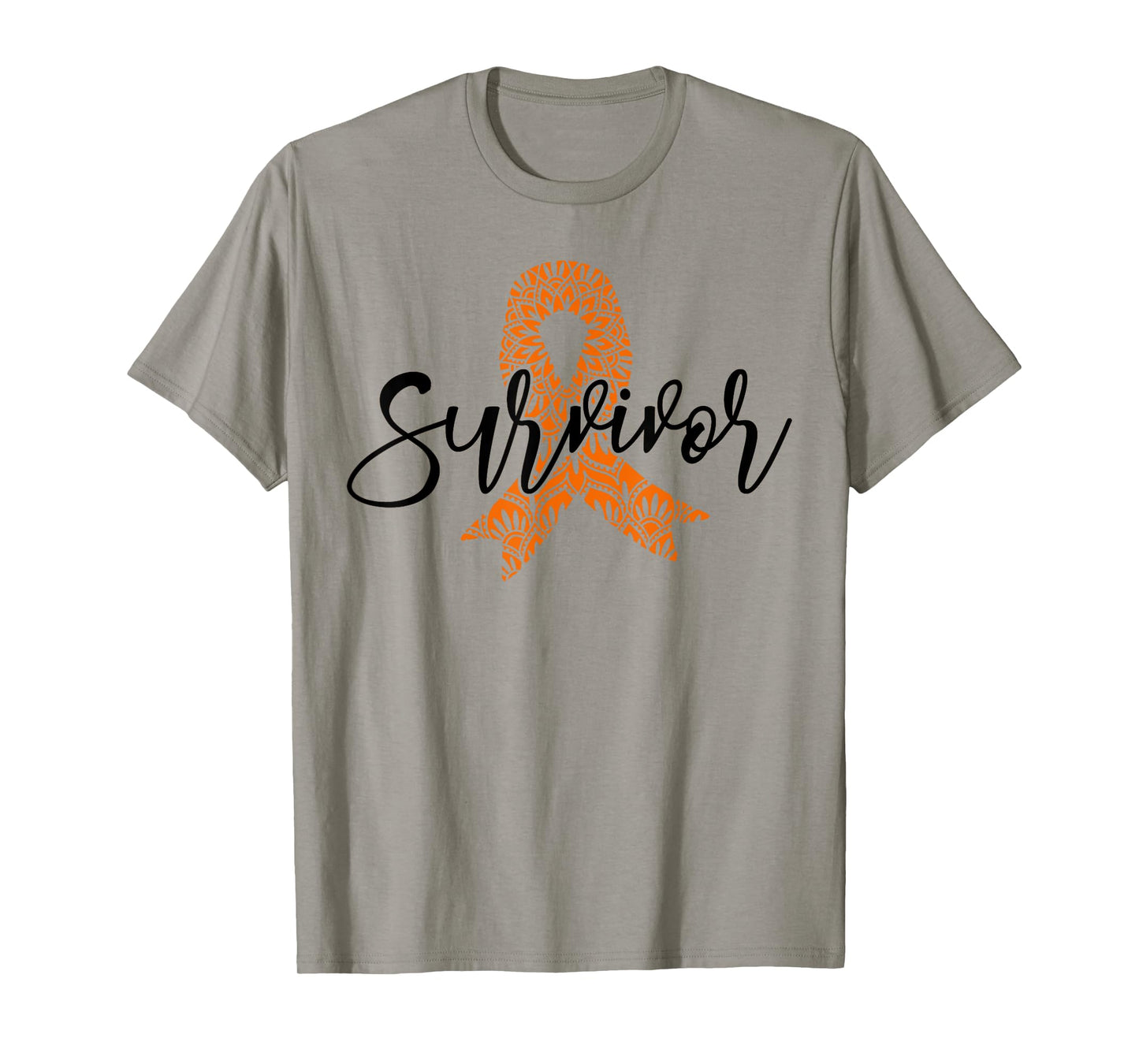 orange ribbon kidney cancer survivor kidney cancer awareness T-Shirt