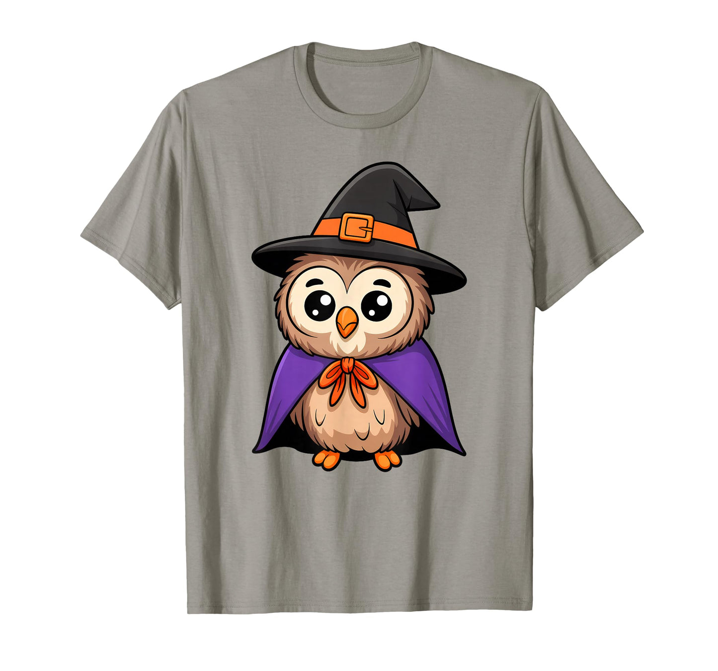 Cute Halloween Owl Witch Hat Costume Boys Girls Kids Toddler T-Shirt