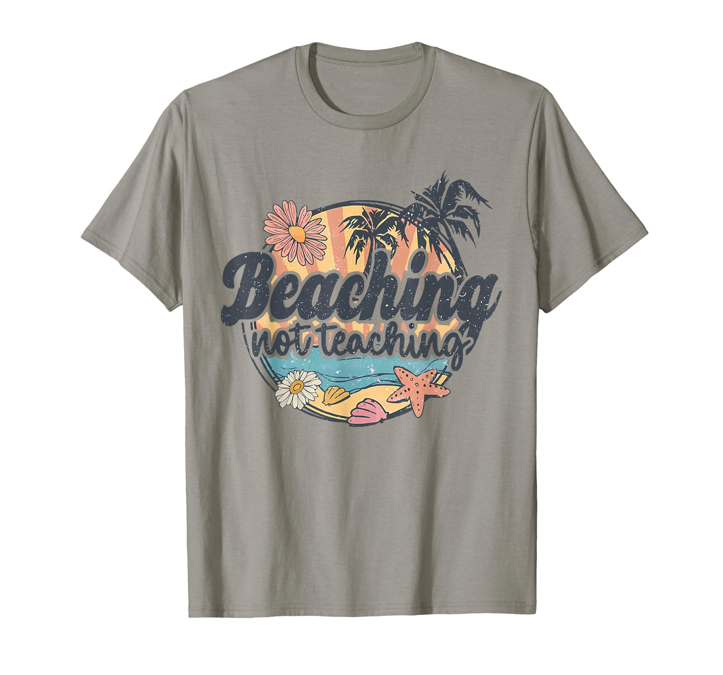 Vintage Beaching Not Teaching School's Out For Summer Women T-Shirt