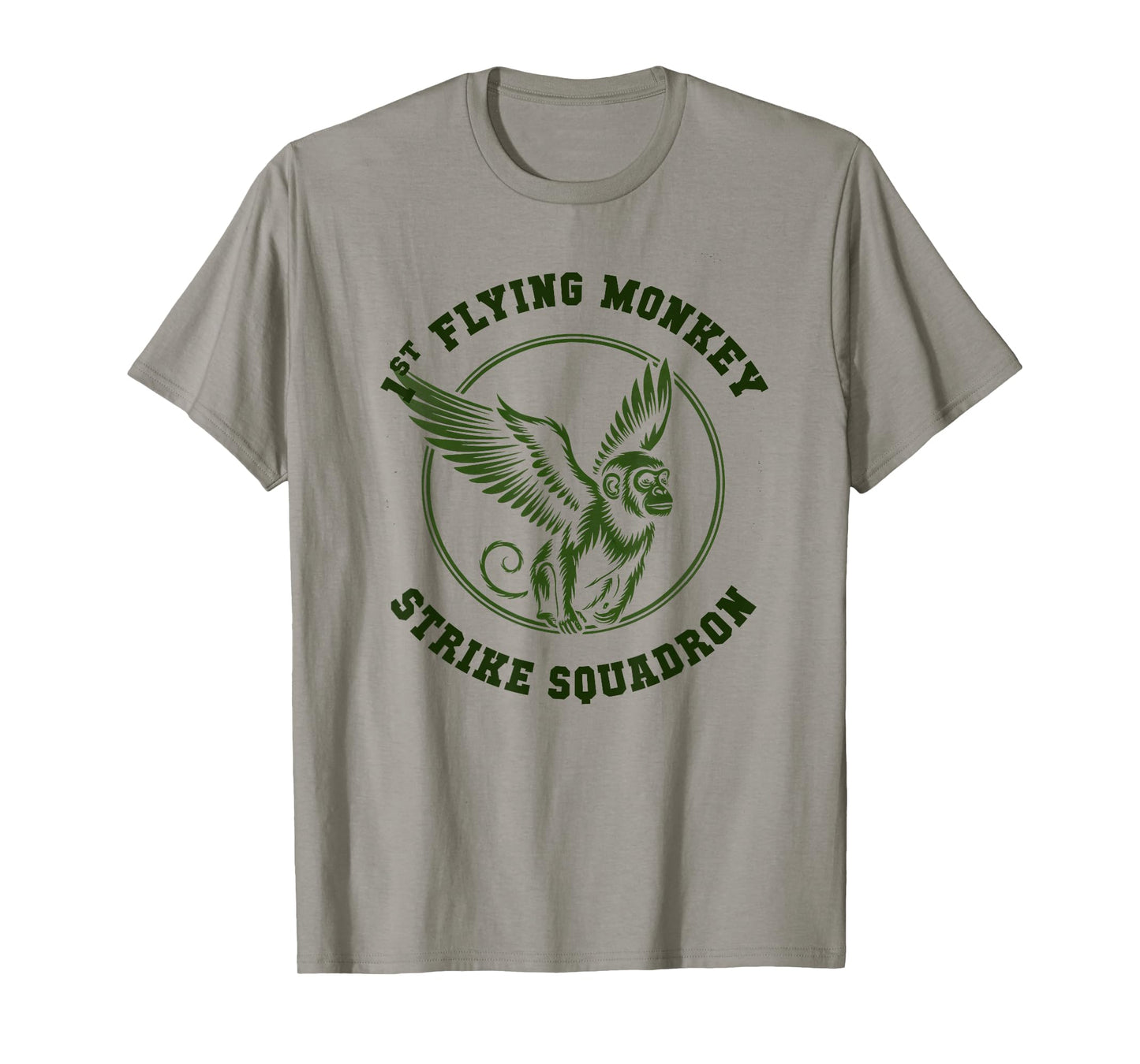 Funny Team Flying Monkeys Squadron Wizard Creepy Warlock T-Shirt